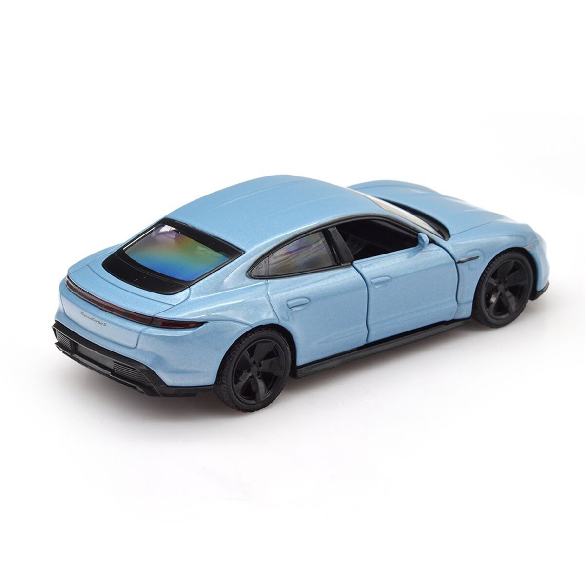 Автомодель Porsche Taycan Turbo S TechnoDrive 250335U Синий (4895065079421)  Фото №3