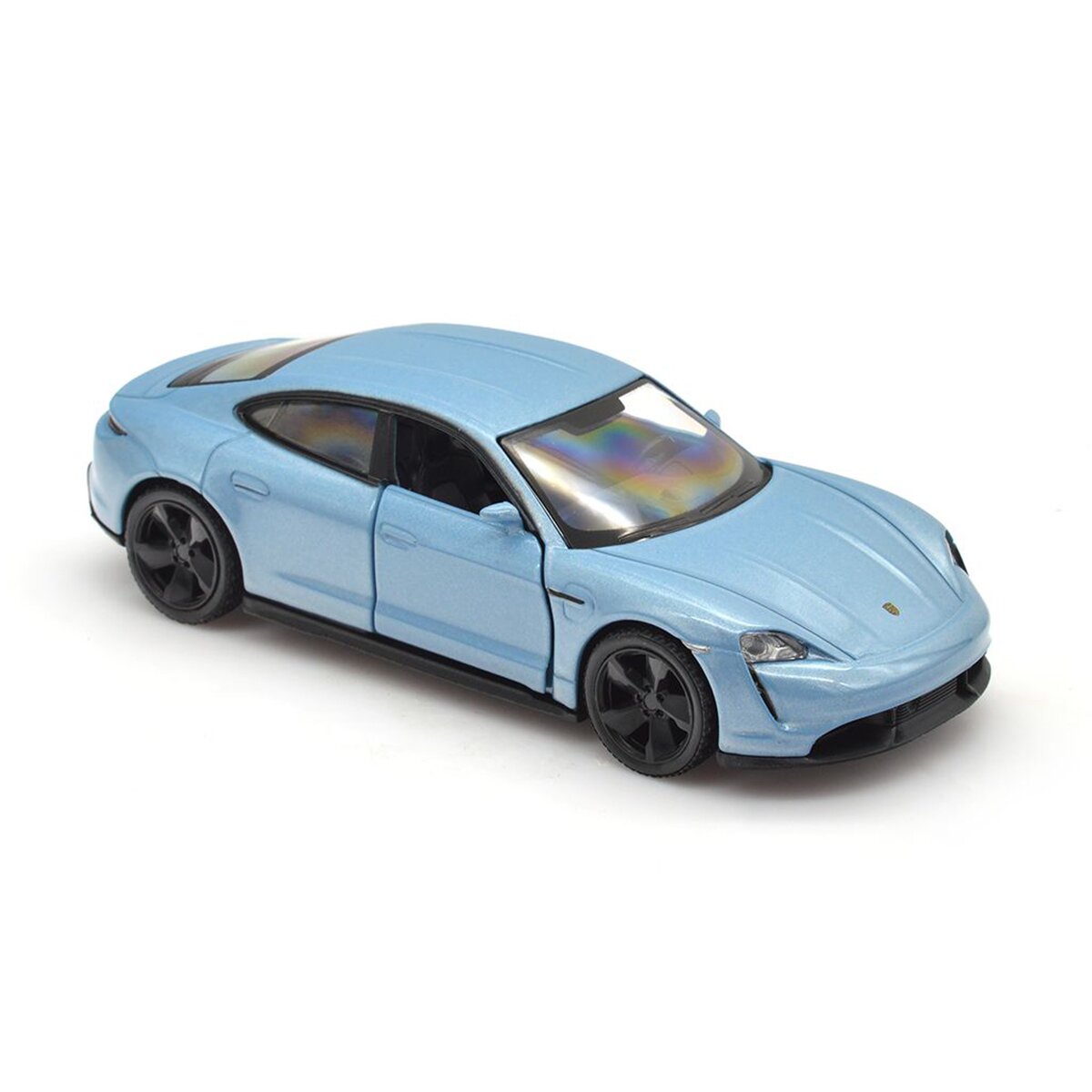 Автомодель Porsche Taycan Turbo S TechnoDrive 250335U Синий (4895065079421)  Фото №5
