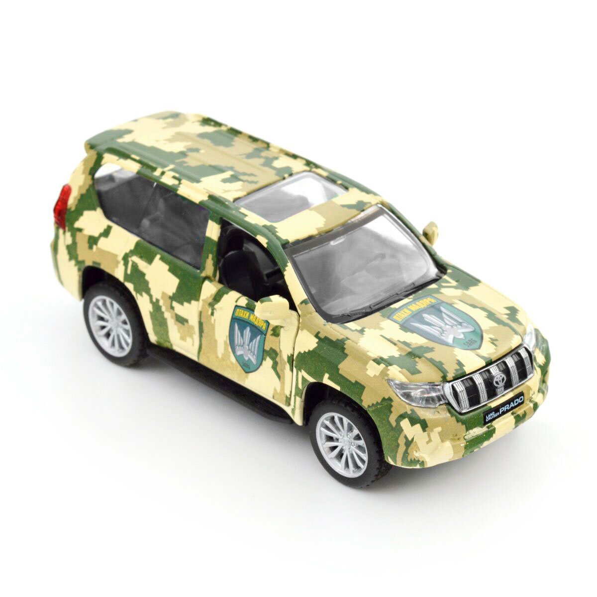 Автомодель &quot;Шевроны Героев&quot; Toyota Land Cruiser Prado &quot;Птицы Мадьяра&quot; TechnoDrive 250363M Разноцветный (6900007419710)  Фото №12