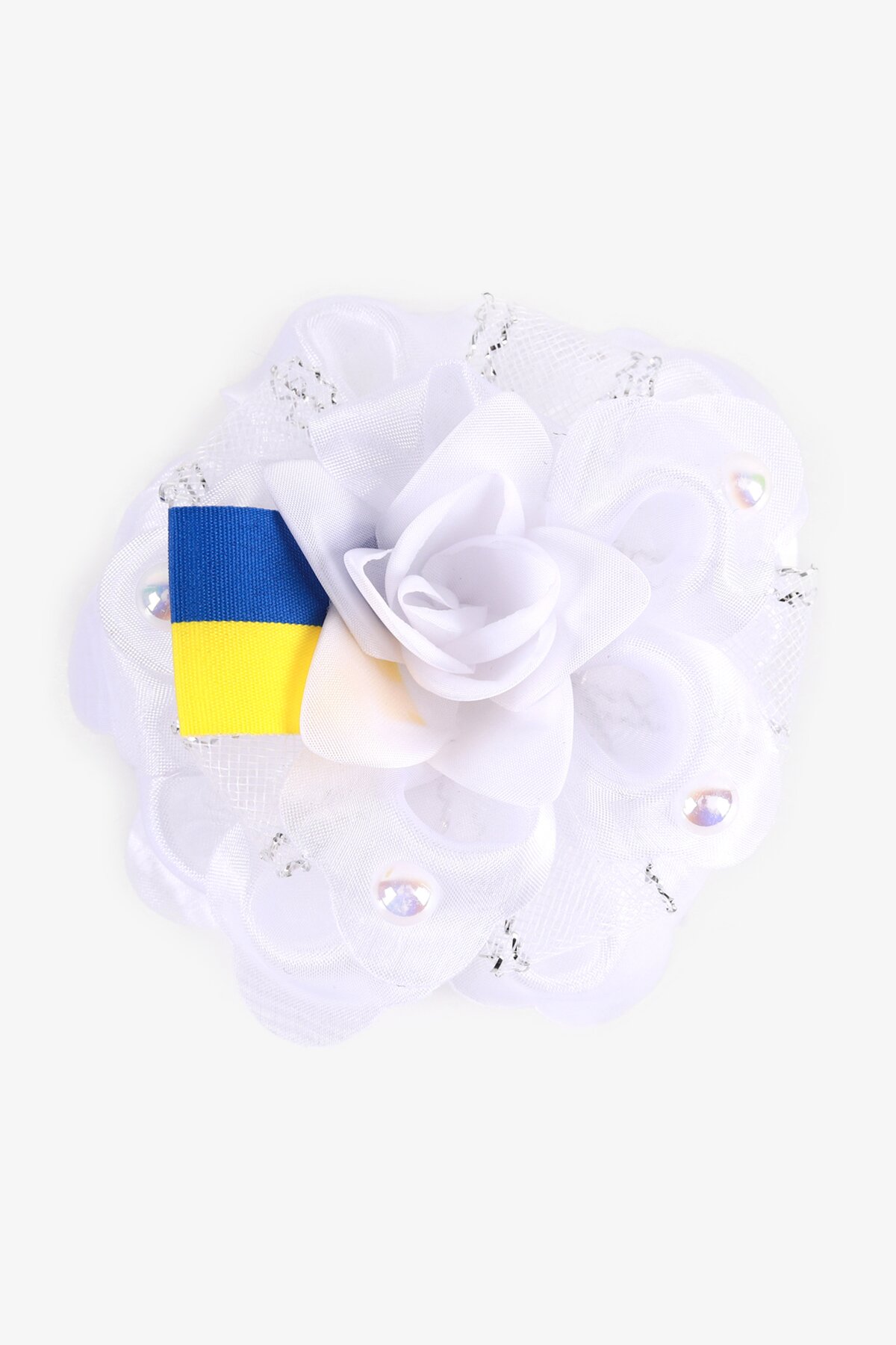 Бант Україна Белый (2000989165835A)  Фото №0