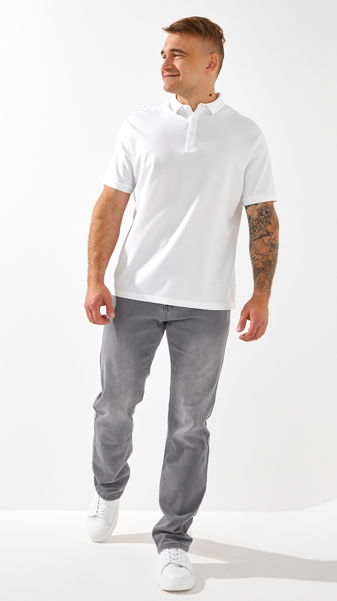 Джинси Regular fit чоловічі  6682 29 Сірий  Фото №0