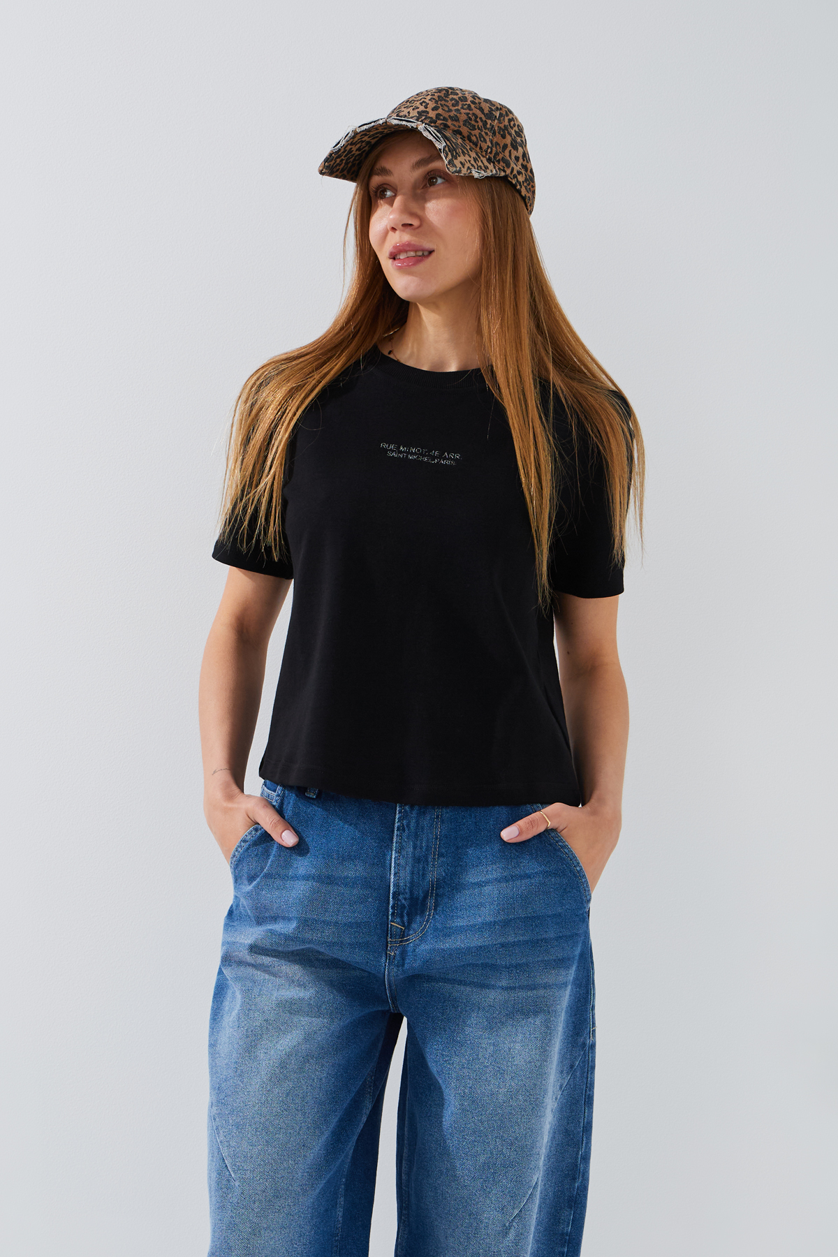 Бейсболка женская 859-1 One Size Леопардовый  Фото №2
