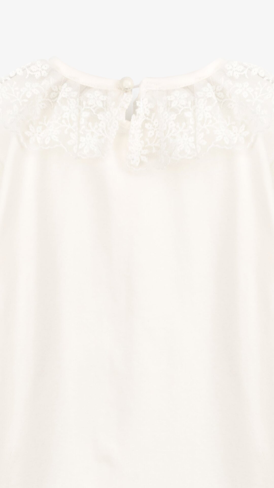 Блуза трикотажная для девочки Aura Style 866 122 см Молочный  Фото №9