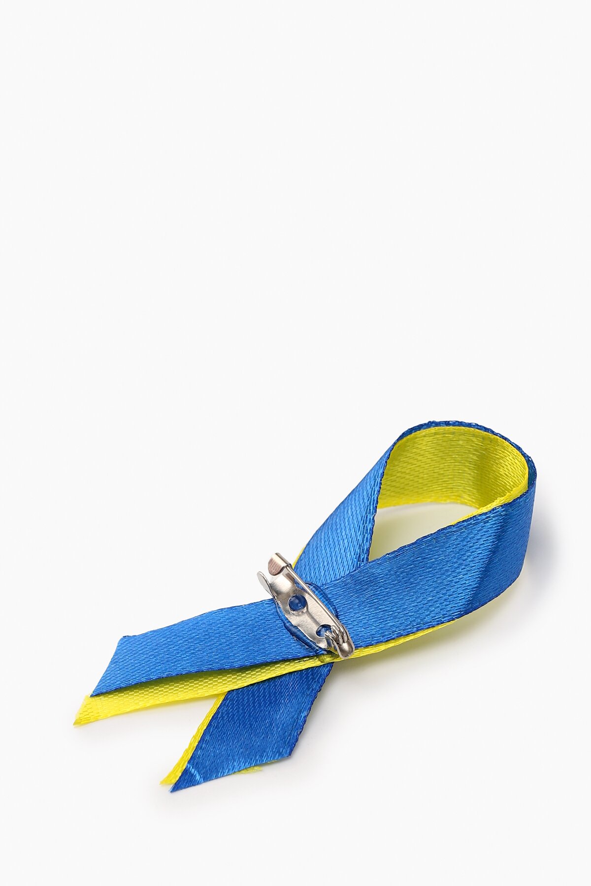 Брошка 4 x 7 см Жовто-синій 25041 За життя з Гербом (2000989175780A)  Фото №1