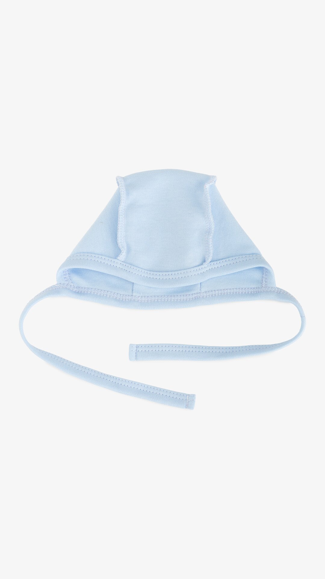 Чепчик на зав&#039;язках для малюків Baby Life 980 56 см Блакитний  Фото №0