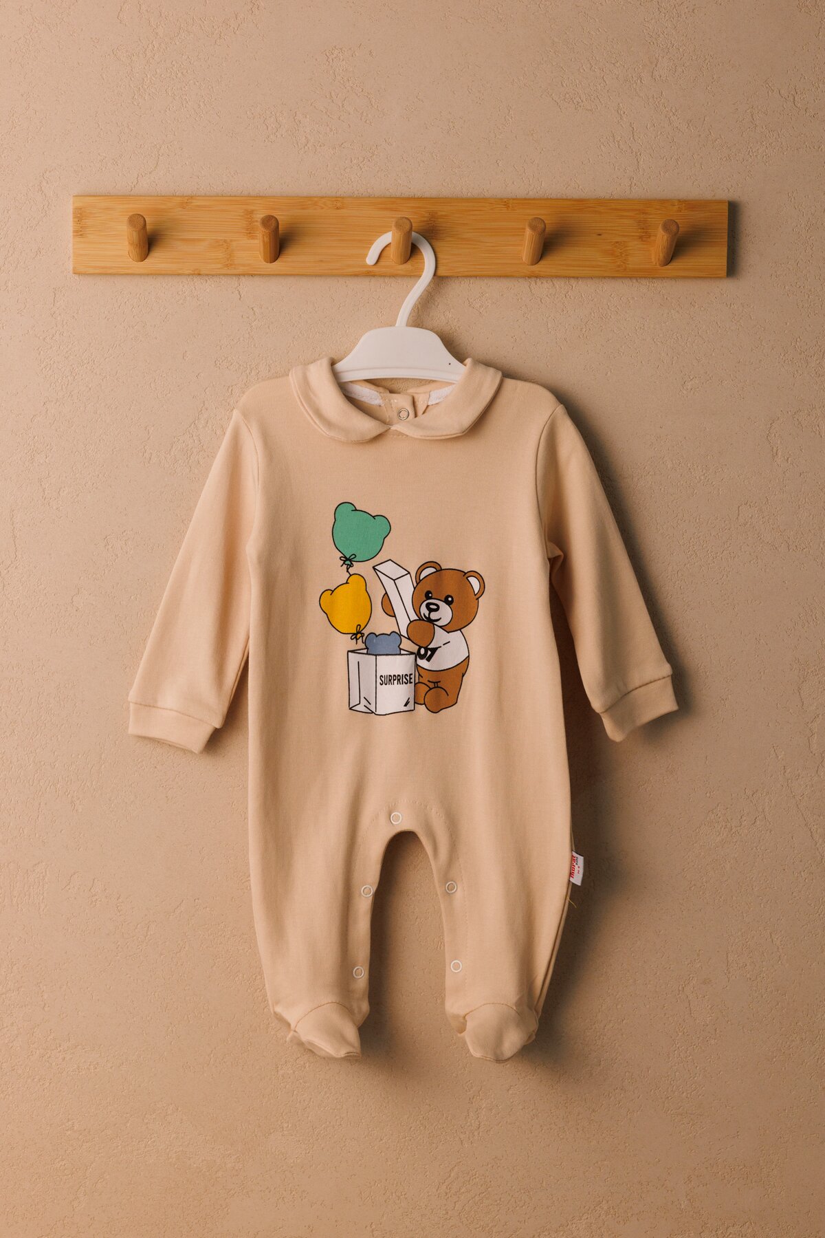 Человечек детский Mini Papi 8577 62 см Бежевый (2000990483546D)  Фото №0