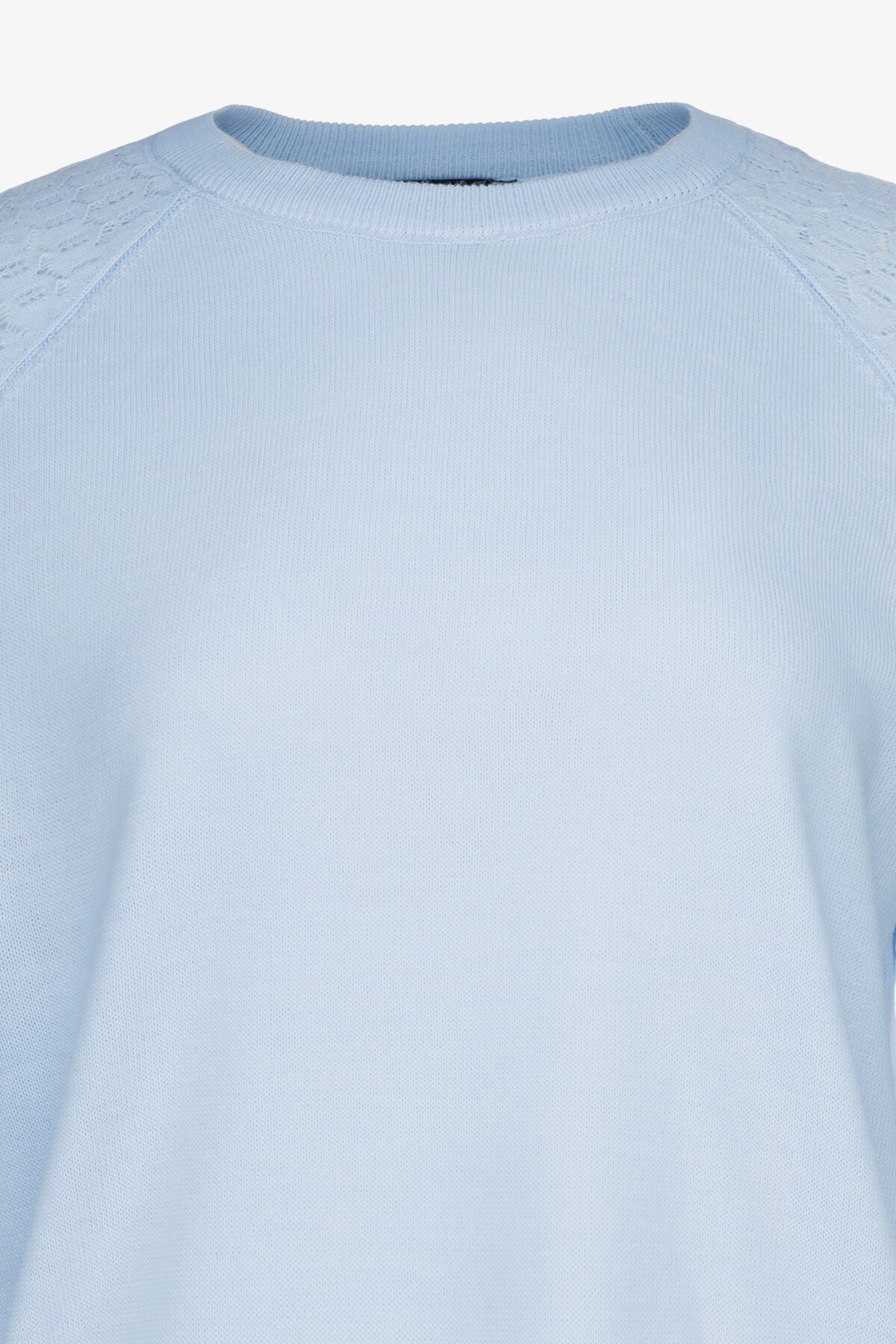 Джемпер однотонный женский Park karon 10924 One Size Голубой  Фото №2