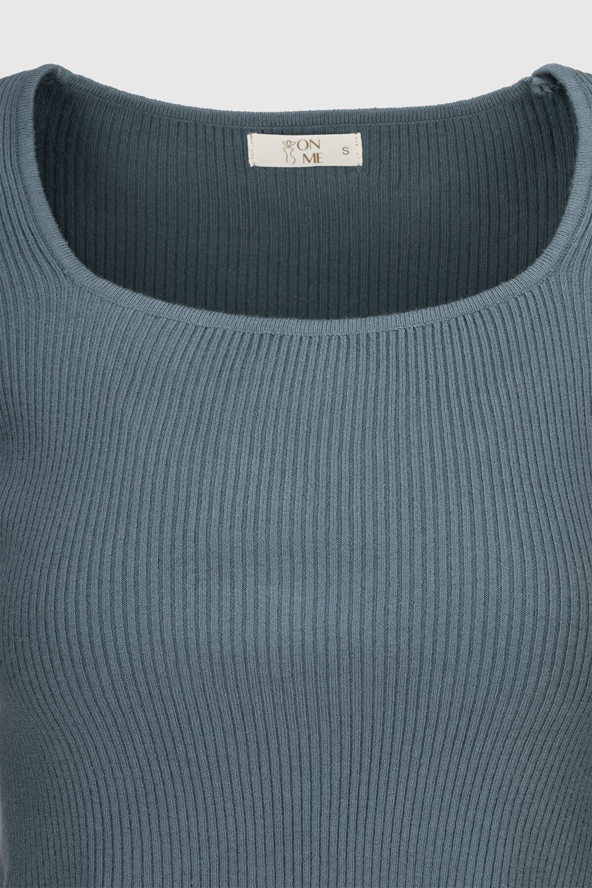 Джемпер однотонний жіночий 6618 S Темно-сірий (2000990336941D)  Фото №9