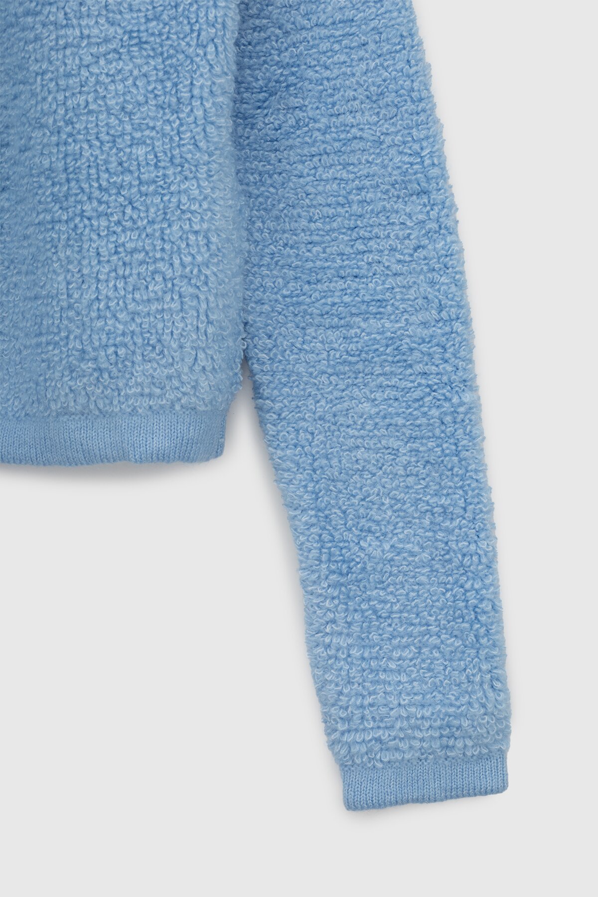 Джемпер однотонный женский Park karon 8028 One Size Голубой (2000989850687W)  Фото №8