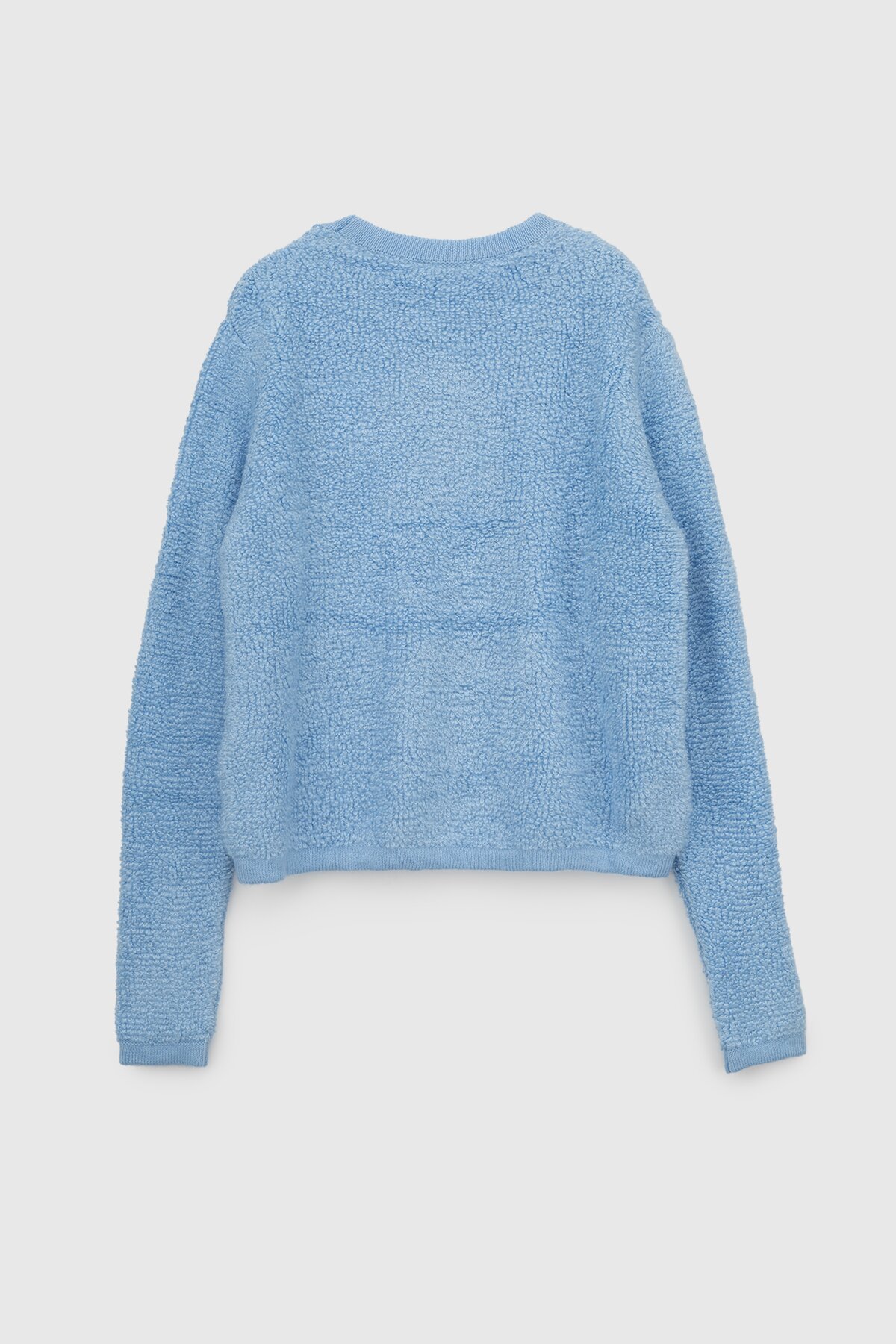 Джемпер однотонный женский Park karon 8028 One Size Голубой (2000989850687W)  Фото №10