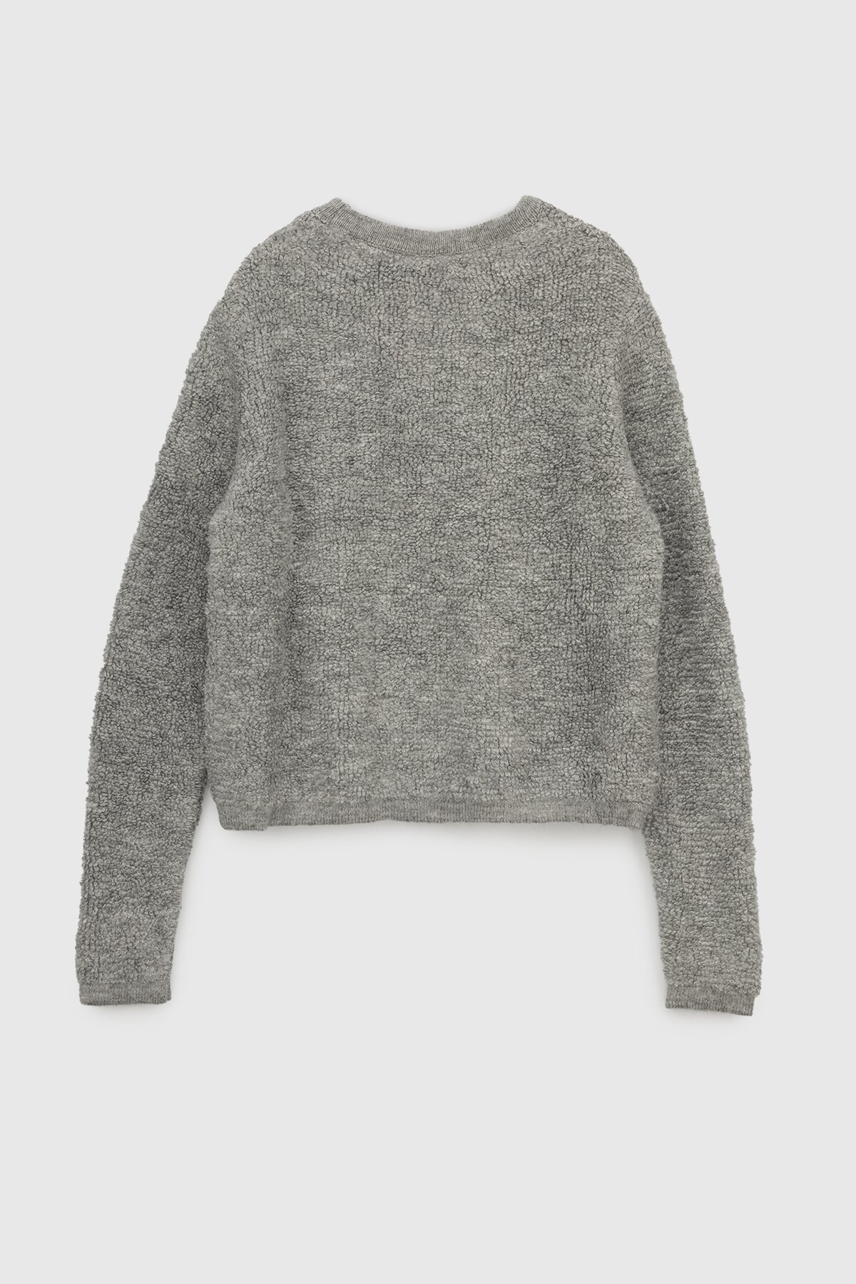 Джемпер однотонний жіночий Park karon 8028 One Size Сірий (2000989850670W)  Фото №7