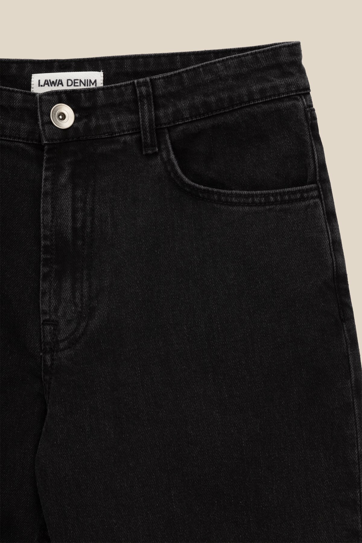 Джинси Regular fit жіночі LAWA WBC02366 34 Чорний  Фото №6
