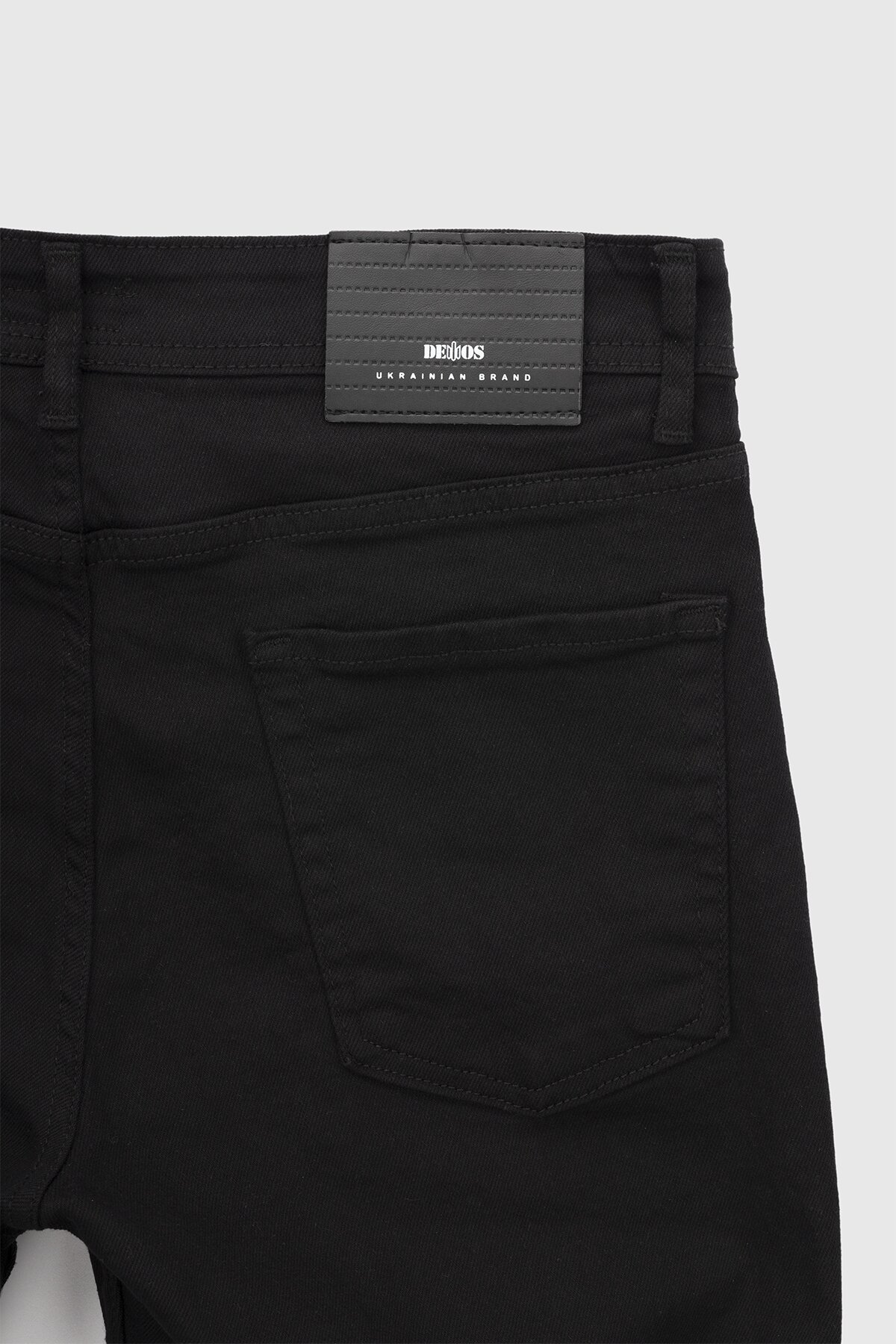 Джинси Slim Fit чоловічі Demos 6291 30 Чорний (2000990252364D)  Фото №9