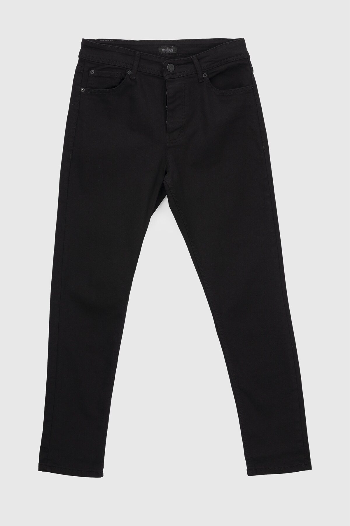 Джинси Slim Fit чоловічі Demos 6291 30 Чорний (2000990252364D)  Фото №6