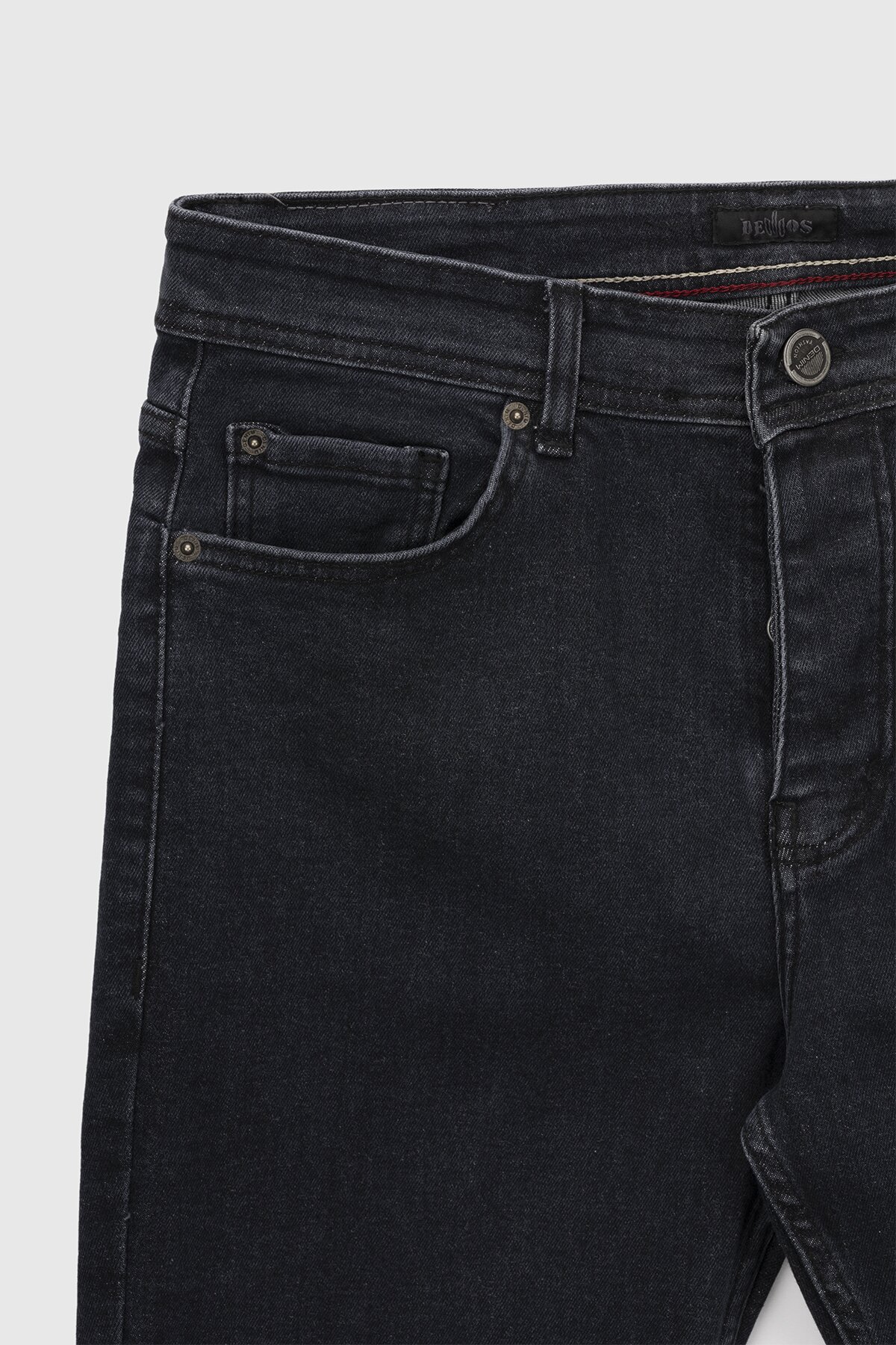 Джинси Slim Fit чоловічі Demos 6303 31 Темно-сірий (2000990252449D)  Фото №7