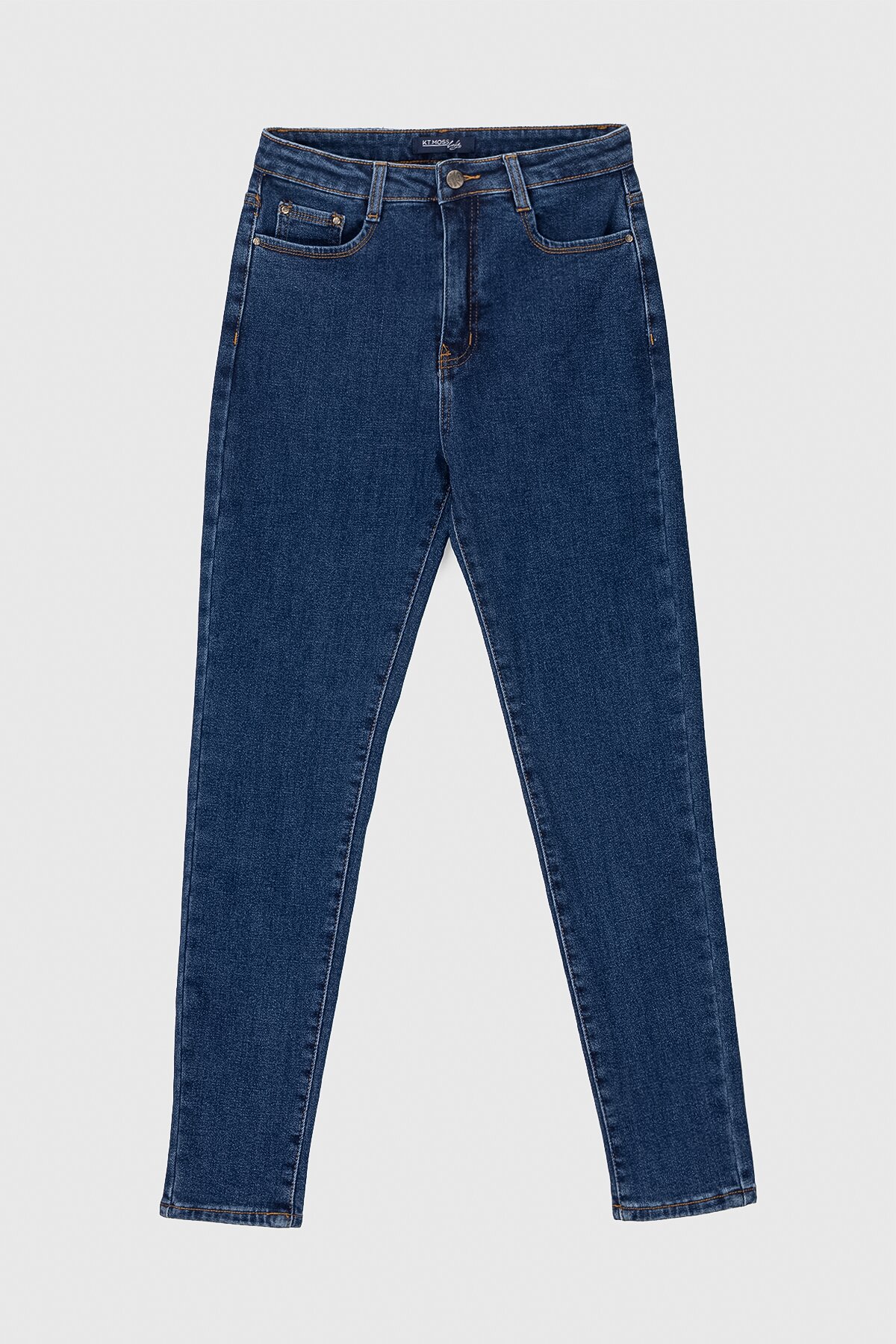 Джинси Slim Fit жіночі 1067 26 Синій (2000990246776W)  Фото №8