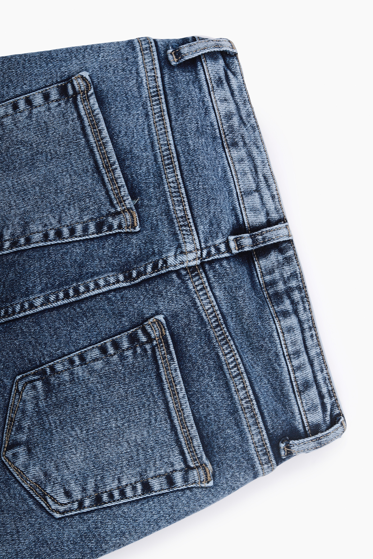 Джинси Slim Fit жіночі On me 2910 baza 32 Синій (2000989542148D)  Фото №9