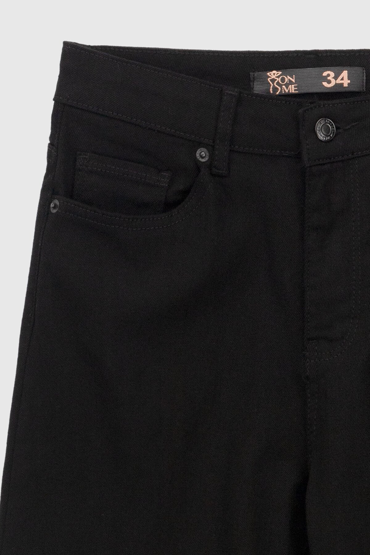 Купити Джинси жіночі Regular fit Zeo Basic 4418 36 Чорний (2000990617545D) Артикул: 2000990617545 Фото повноекранне №7