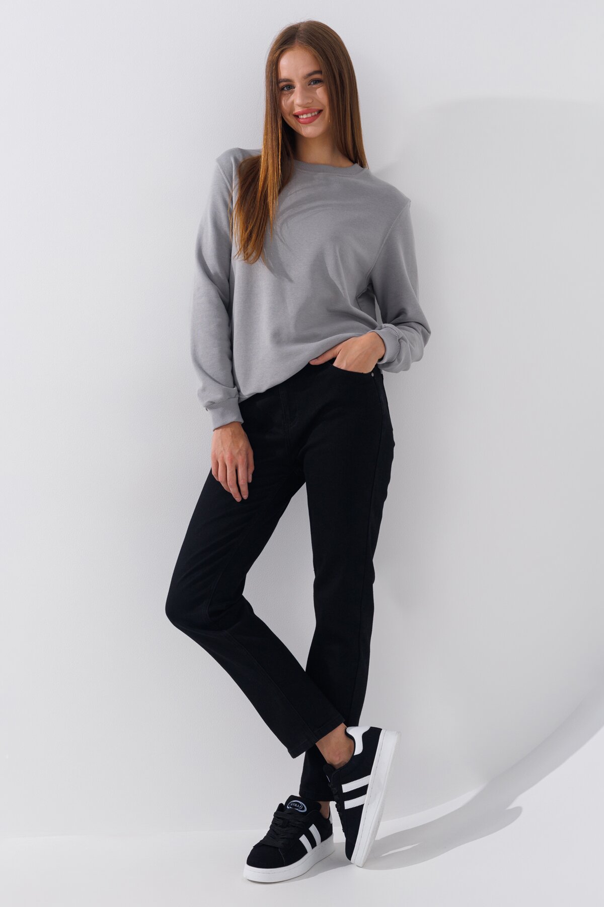 Джинси Mom Fit жіночі 6003 28 Чорний (2000990765413W)  Фото №0