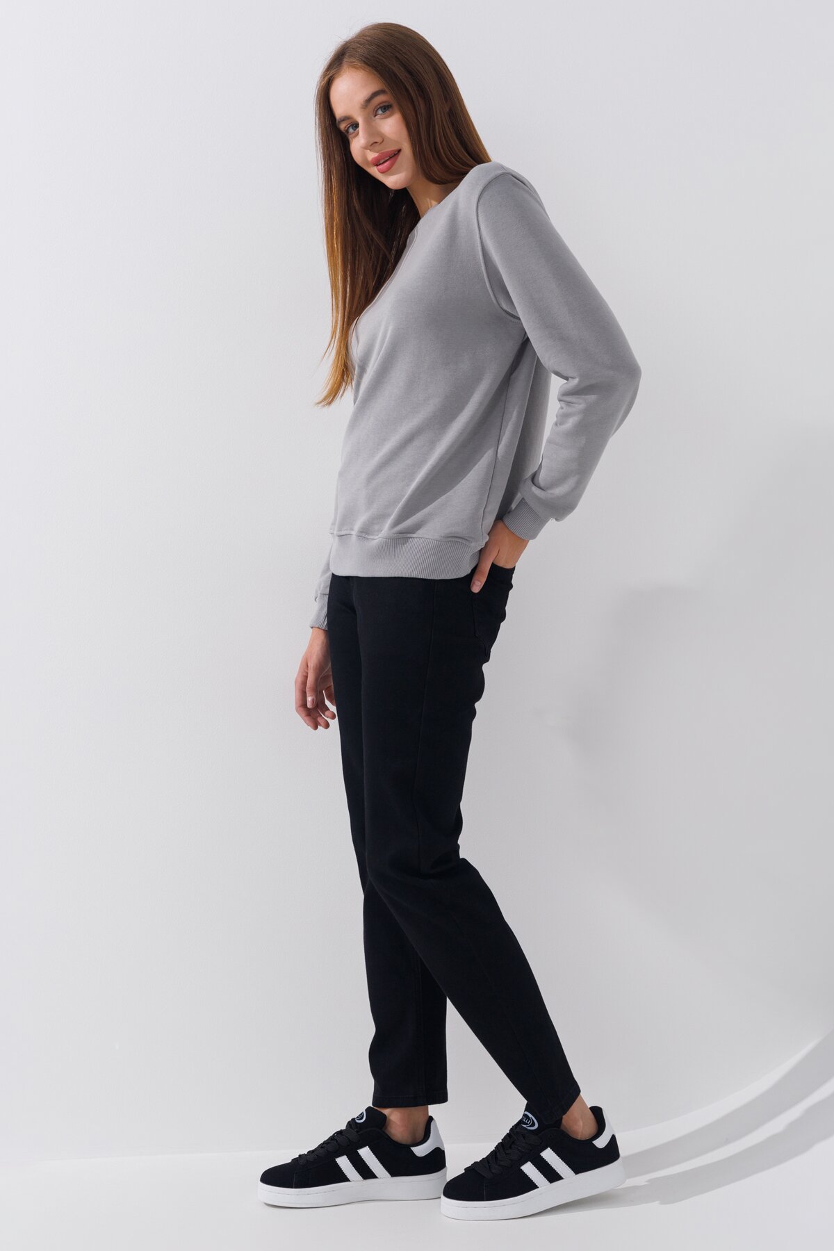 Джинси Mom Fit жіночі 6003 28 Чорний (2000990765413W)  Фото №3