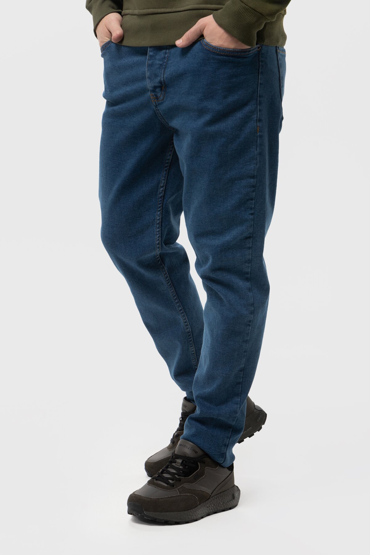 Джинси Slim Fit чоловічі Demos 6292-1 30 Синій (2000990252210D)  Фото №0