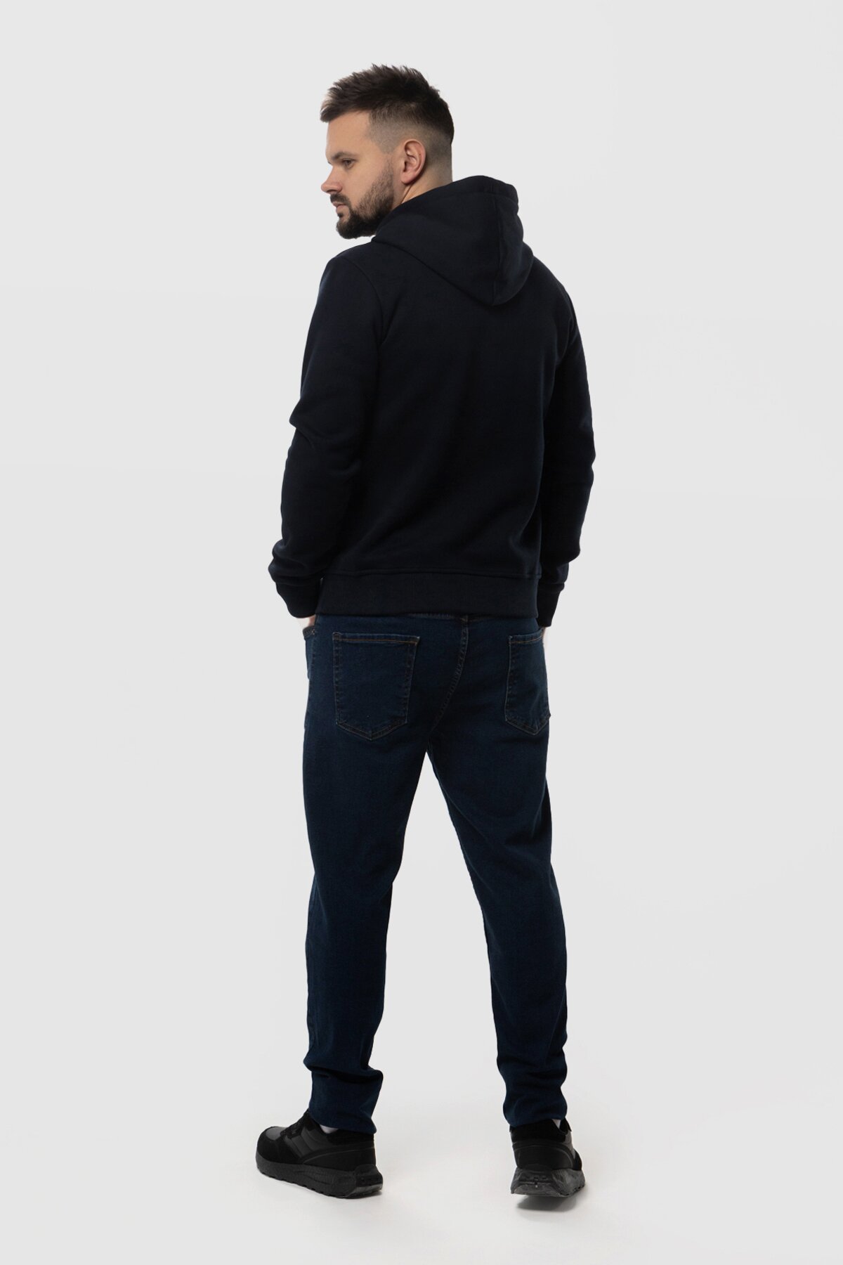 Джинси Slim Fit чоловічі Demos 6292 30 Темно-синій (2000990252142D)  Фото №4