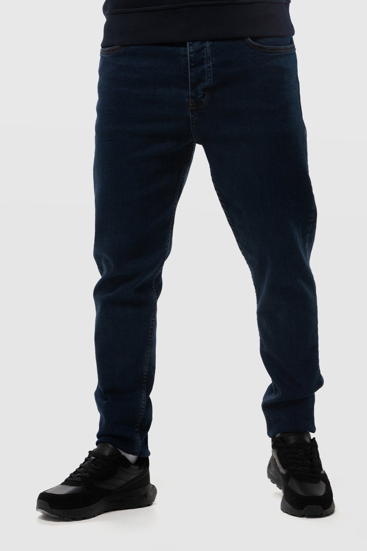 Джинси Slim Fit чоловічі Demos 6292 30 Темно-синій (2000990252142D)  Фото №0