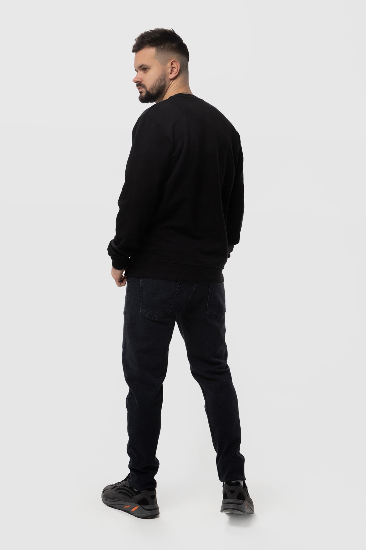 Джинси Slim Fit чоловічі Demos 6303 31 Темно-сірий (2000990252449D)  Фото №4