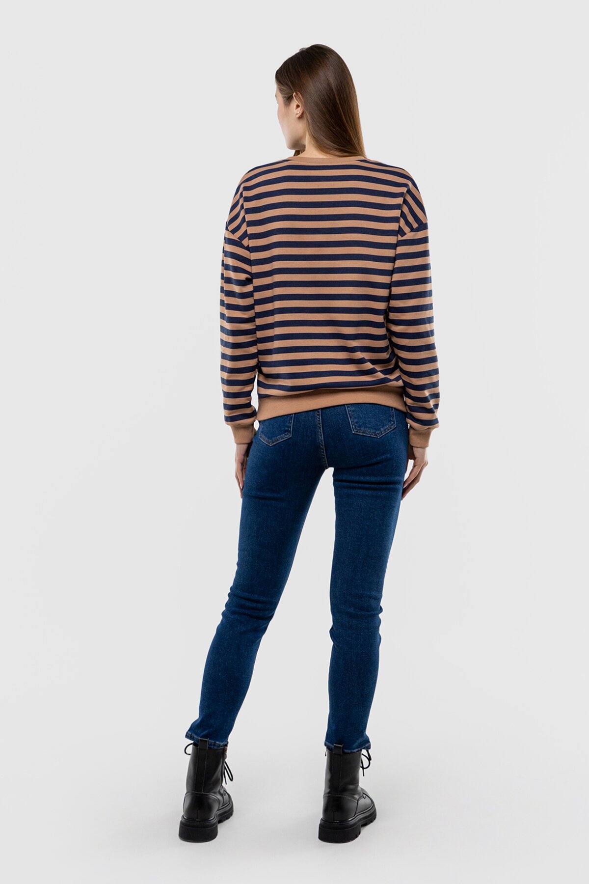 Джинси Slim Fit жіночі 1067 26 Синій (2000990246776W)  Фото №6