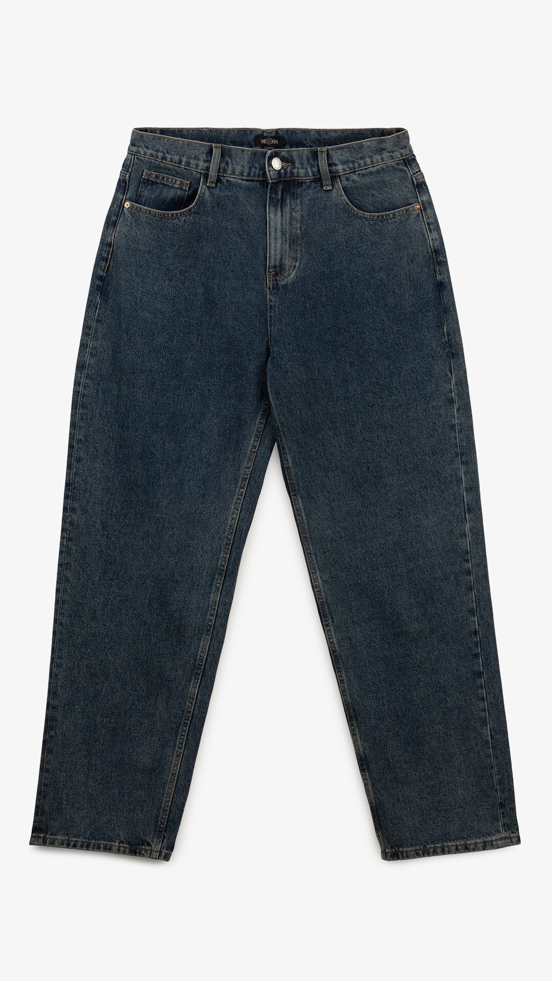 Купити Джинси Baggy Fit чоловічі 5666 33 Синій Артикул: 2000999191077 Фото повноекранне №7