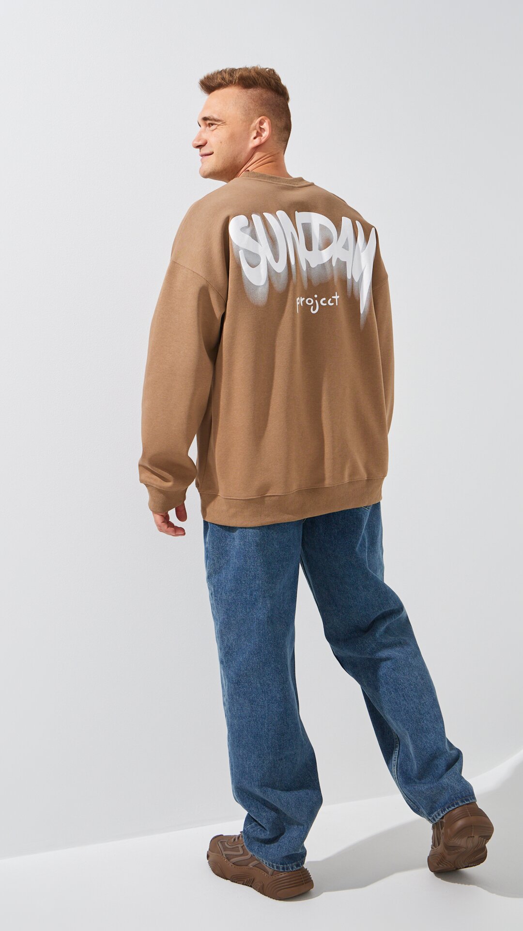 Купити Джинси Baggy Fit чоловічі 5666 33 Синій Артикул: 2000999191077 Фото повноекранне №5