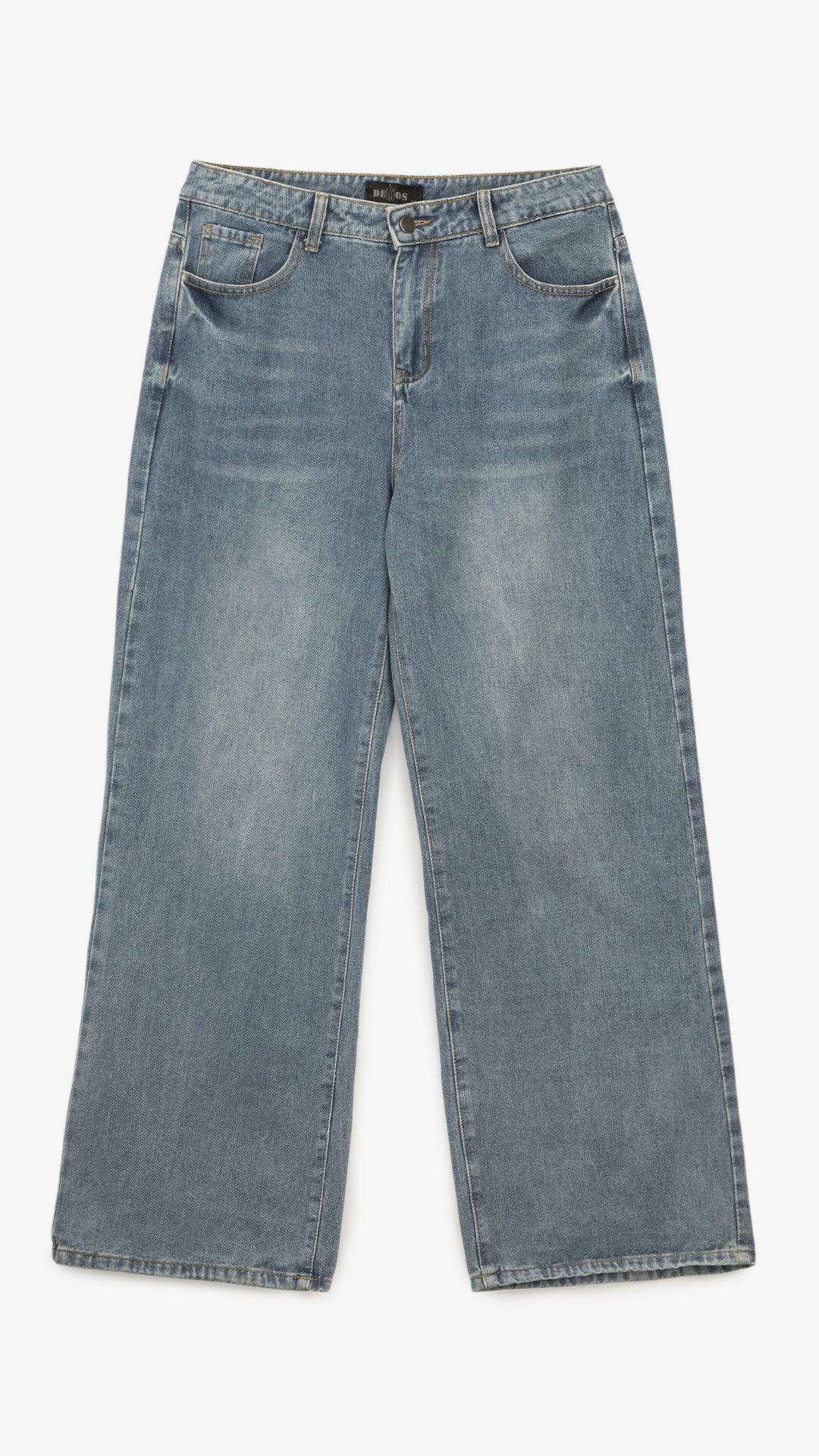 Купити Джинси Baggy Fit чоловічі  W013 28 Синій Артикул: 2000999191572 Фото повноекранне №7