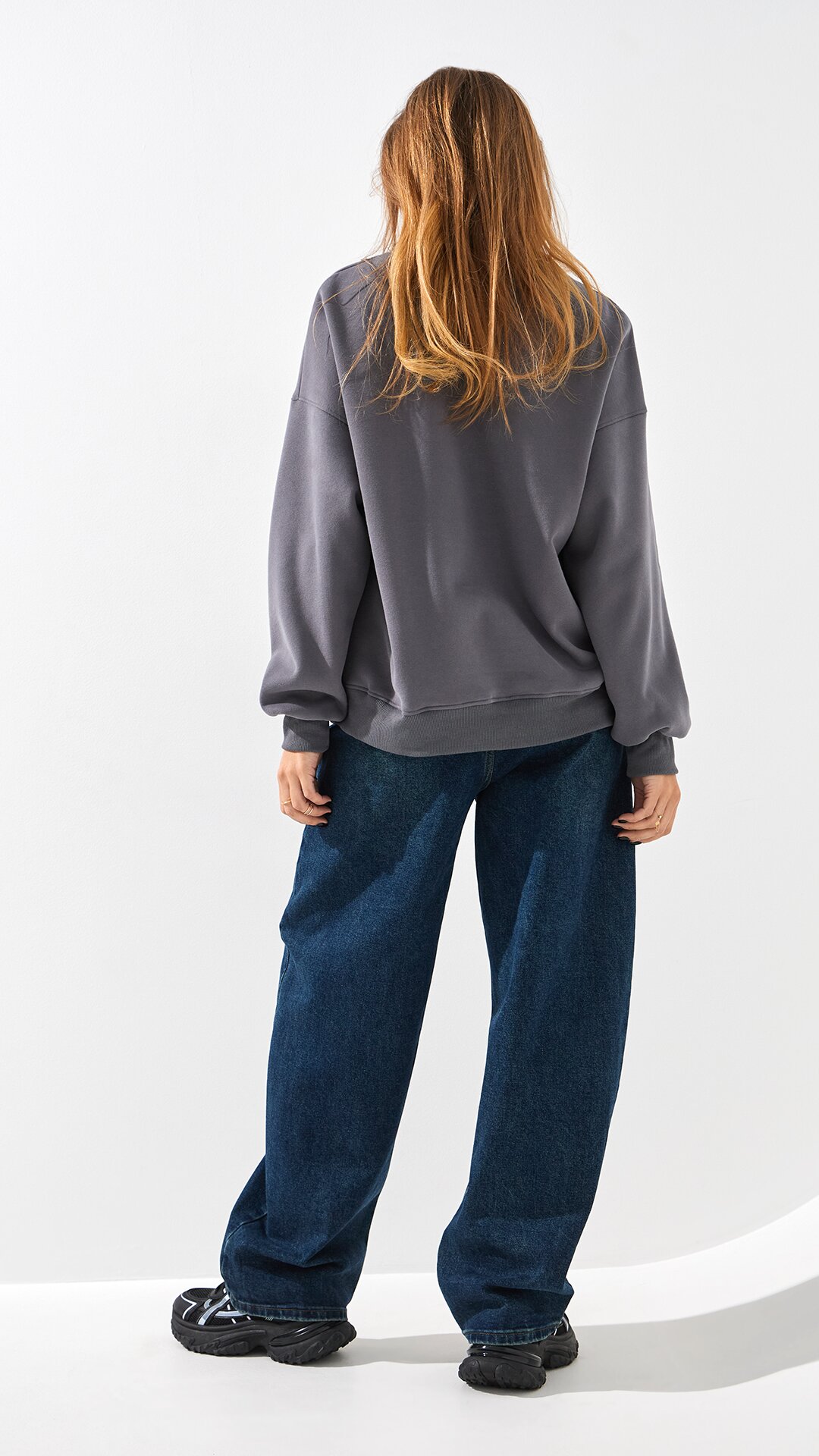 Купити Джинси Baggy жіночі Vantel 8035 32 Синій Артикул: 2000999346552 Фото повноекранне №5