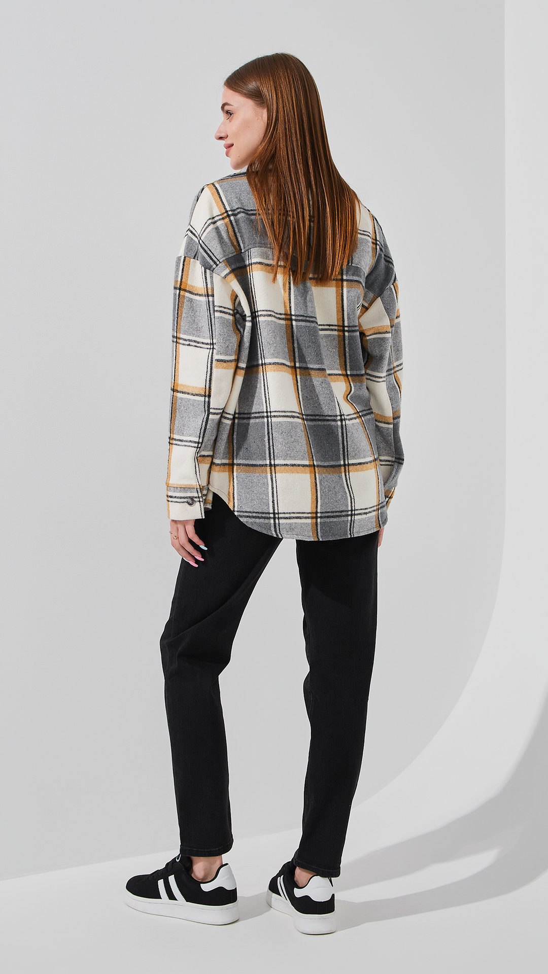 Купить Джинсы Mom Fit женские 3017 25 Черный Артикул: 2000999186509 Фото на весь экран №5