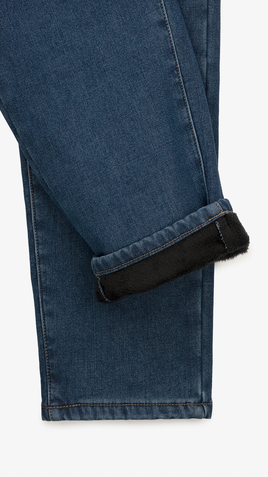 Купити Джинси Mom Fit жіночі On me 1908 40 Синій Артикул: 2000999288098 Фото повноекранне №9