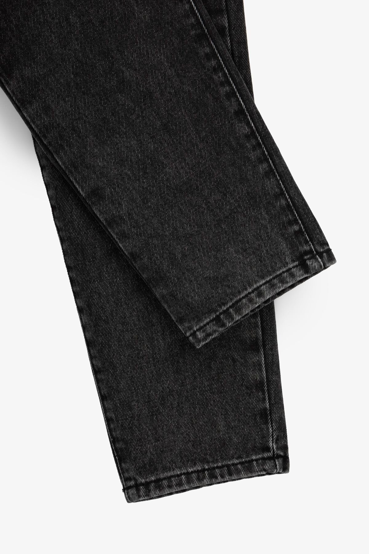 Купити Джинси Mom Fit жіночі Zeo Basic 3686 34 Темно-сірий Артикул: 2000990956460 Фото повноекранне №4