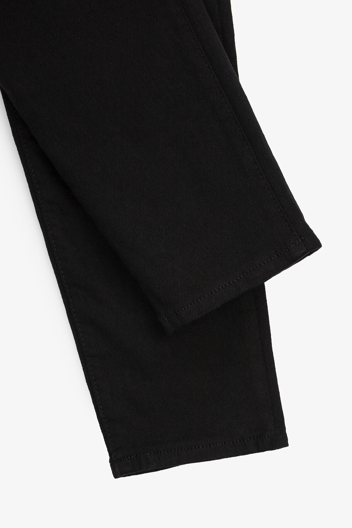 Купити Джинси Mom Fit жіночі Zeo Basic 3931 30 Чорний Артикул: 2000990955432 Фото повноекранне №4