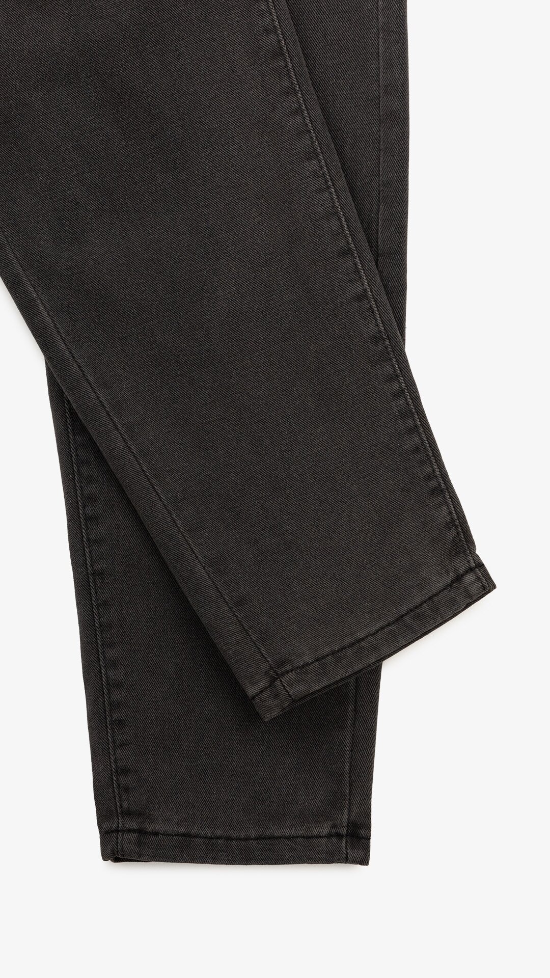 Джинсы однотонные Mom Fit женские 1907 L Серый  Фото №2