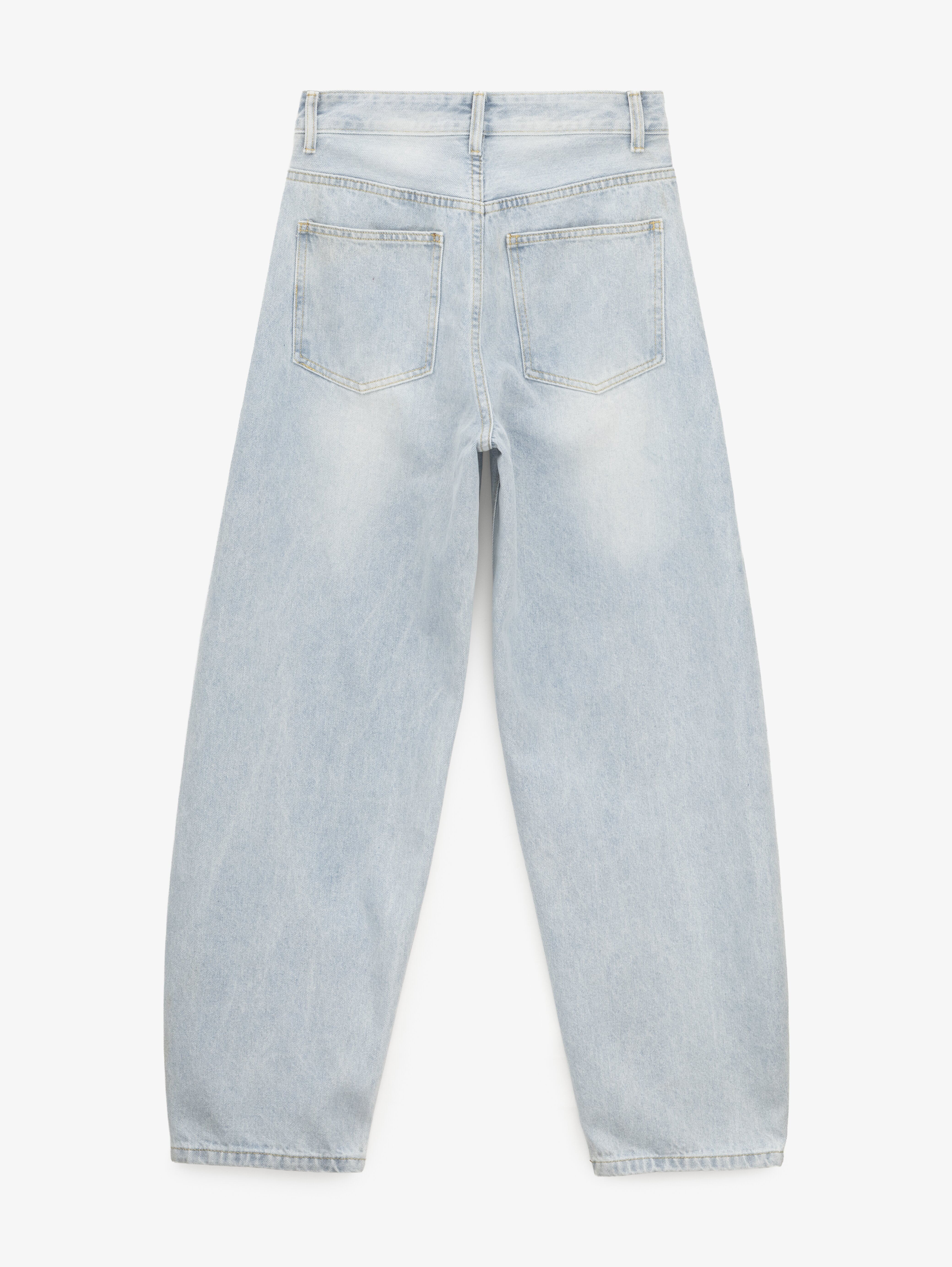 Купити Джинси однотонні жіночі GENUA G01107-0013 34 Блакитний Артикул: 2000999508585 Фото повноекранне №9