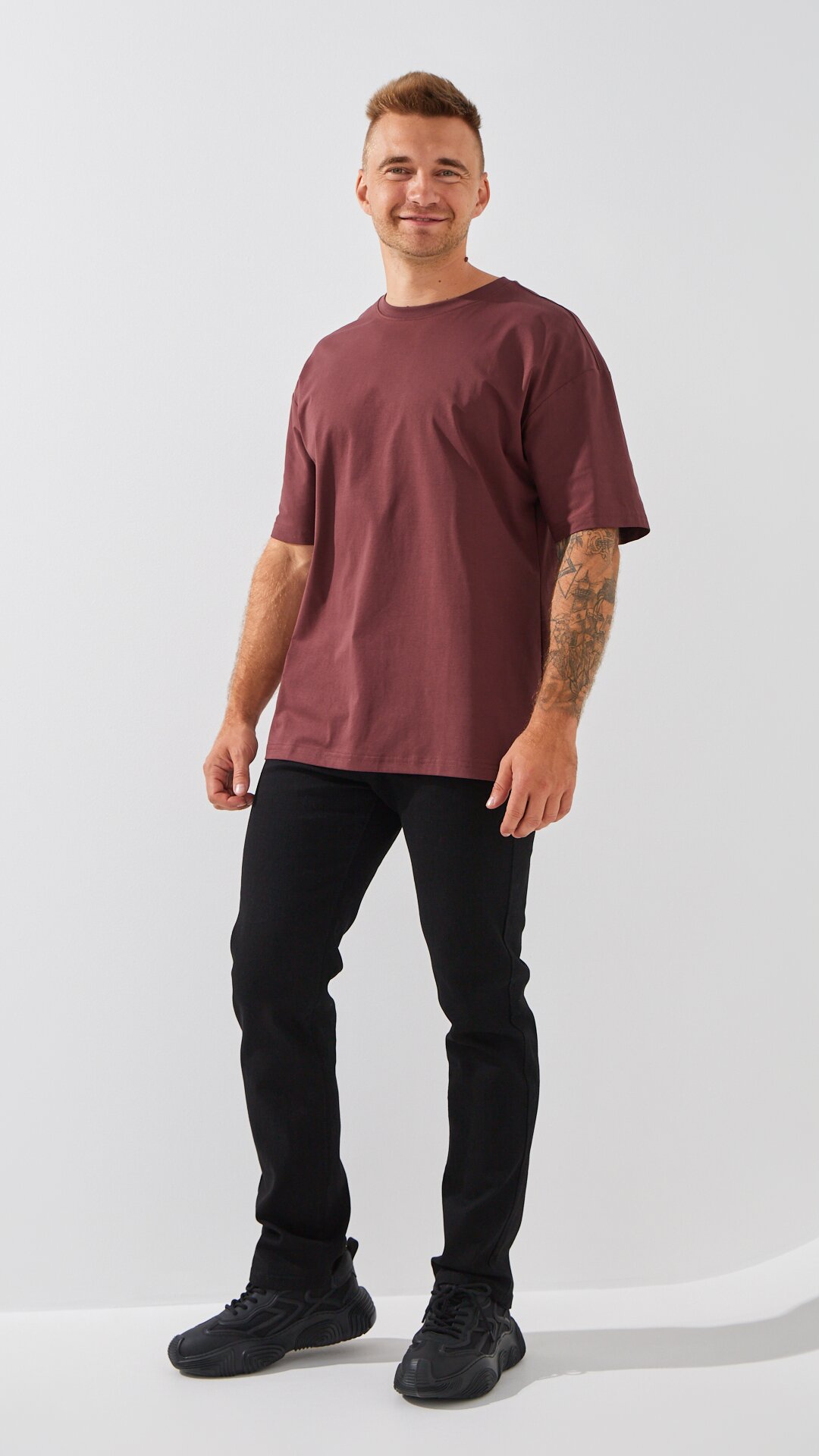 Купити Джинси Regular Fit чоловічі 5108-2 29 Чорний Артикул: 2000999243493 Фото повноекранне №1