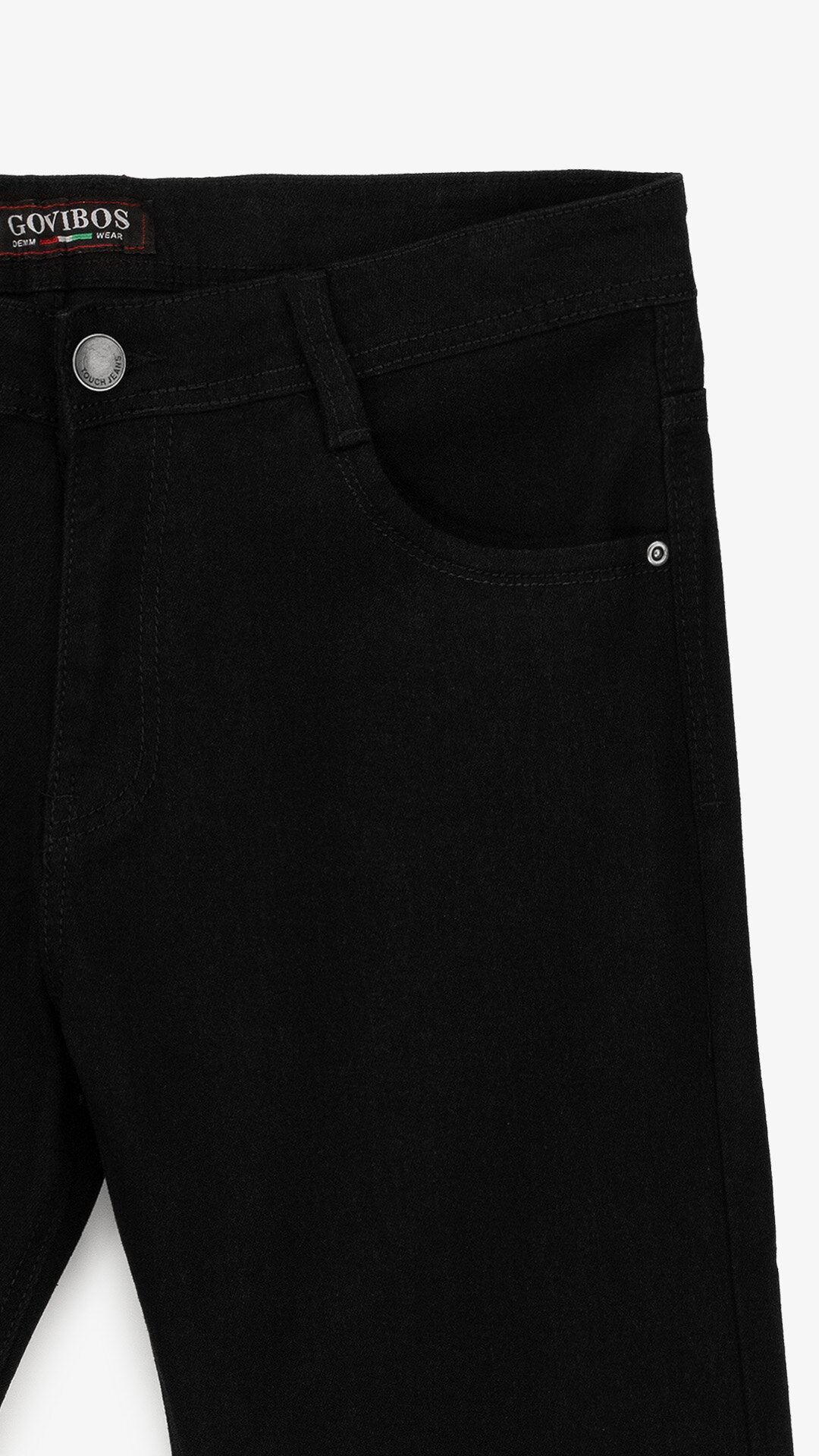 Джинсы Regular Fit мужские 5108-4 32 Черный  Фото №1