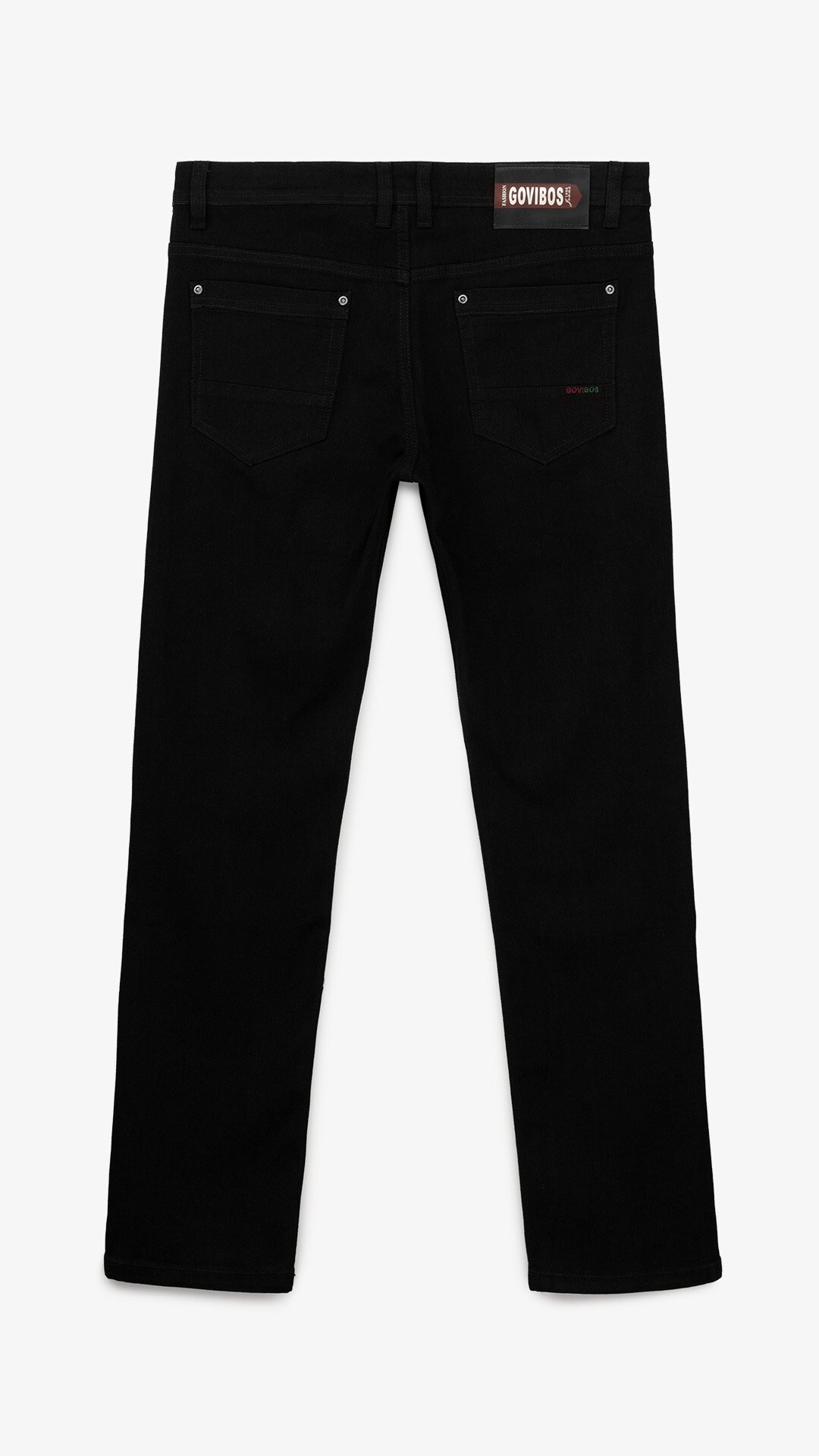Джинсы Regular Fit мужские 5108-6 30 Черный  Фото №3