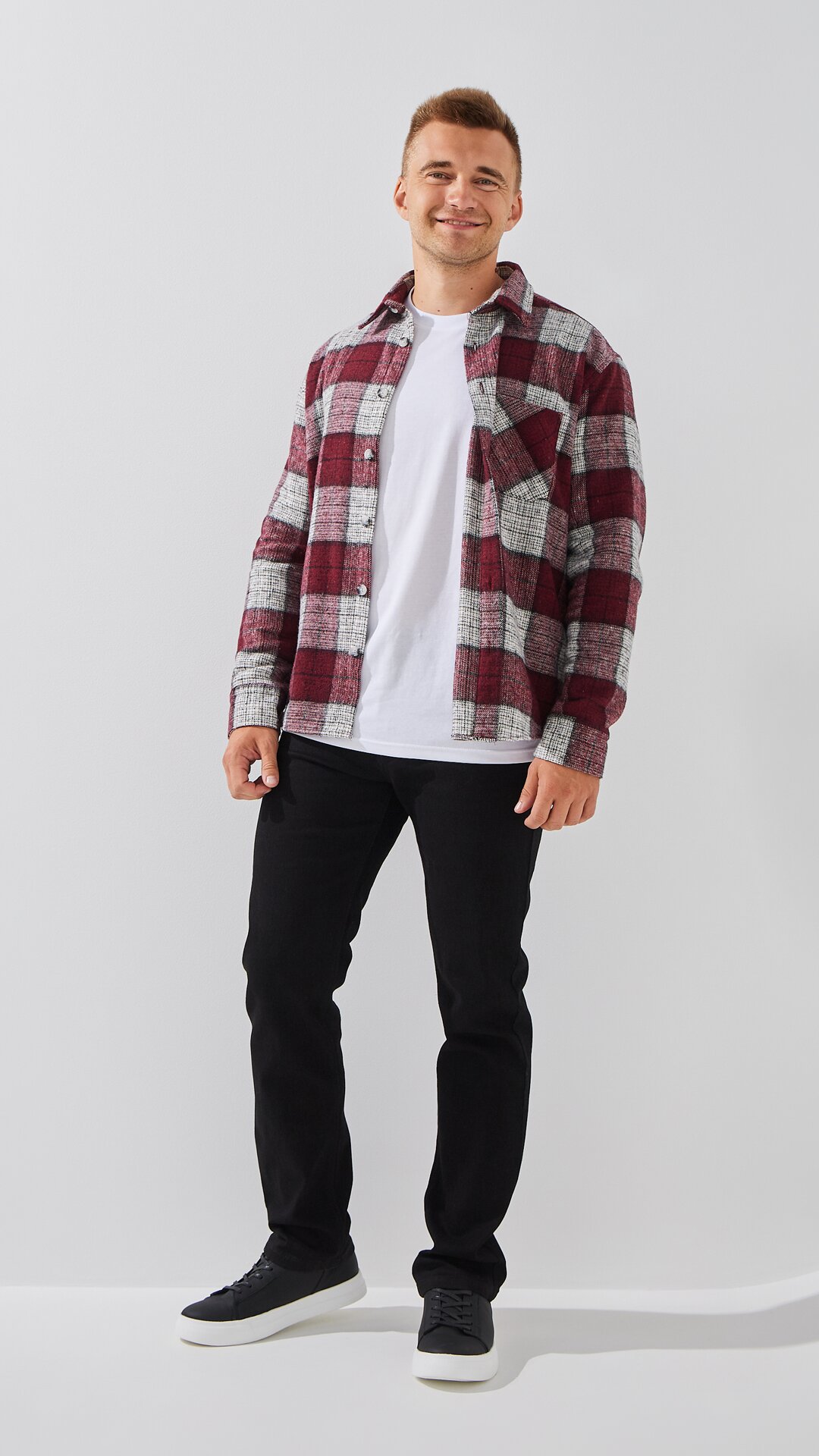 Купити Джинси Regular Fit чоловічі 5108-6 33 Чорний Артикул: 2000999243714 Фото повноекранне №1