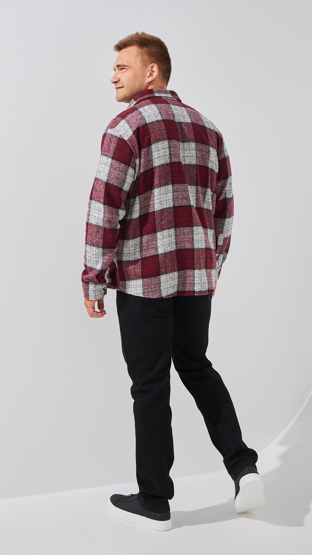 Купити Джинси Regular Fit чоловічі 5108-6 33 Чорний Артикул: 2000999243714 Фото повноекранне №5