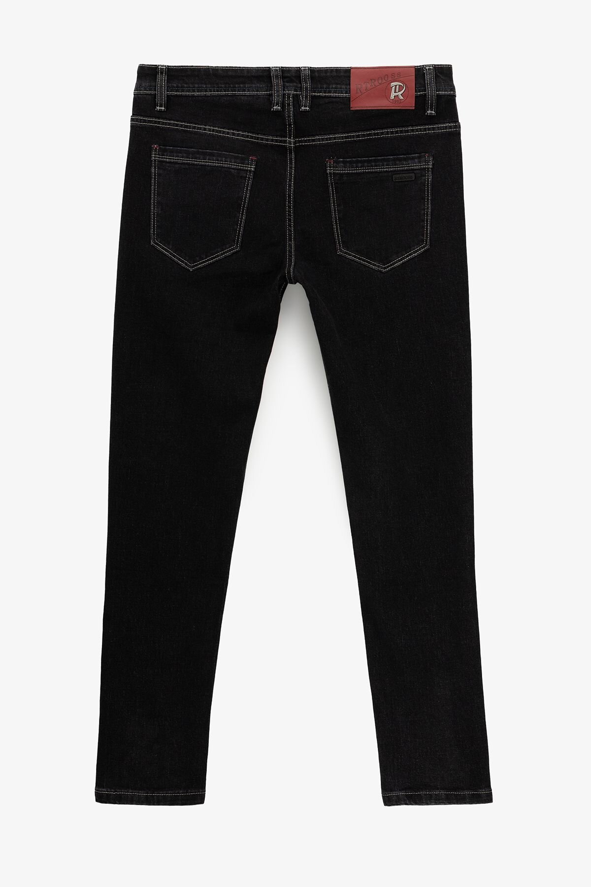 Купити Джинси Regular Fit чоловічі 8122 29 Чорний Артикул: 2000990951953 Фото повноекранне №5