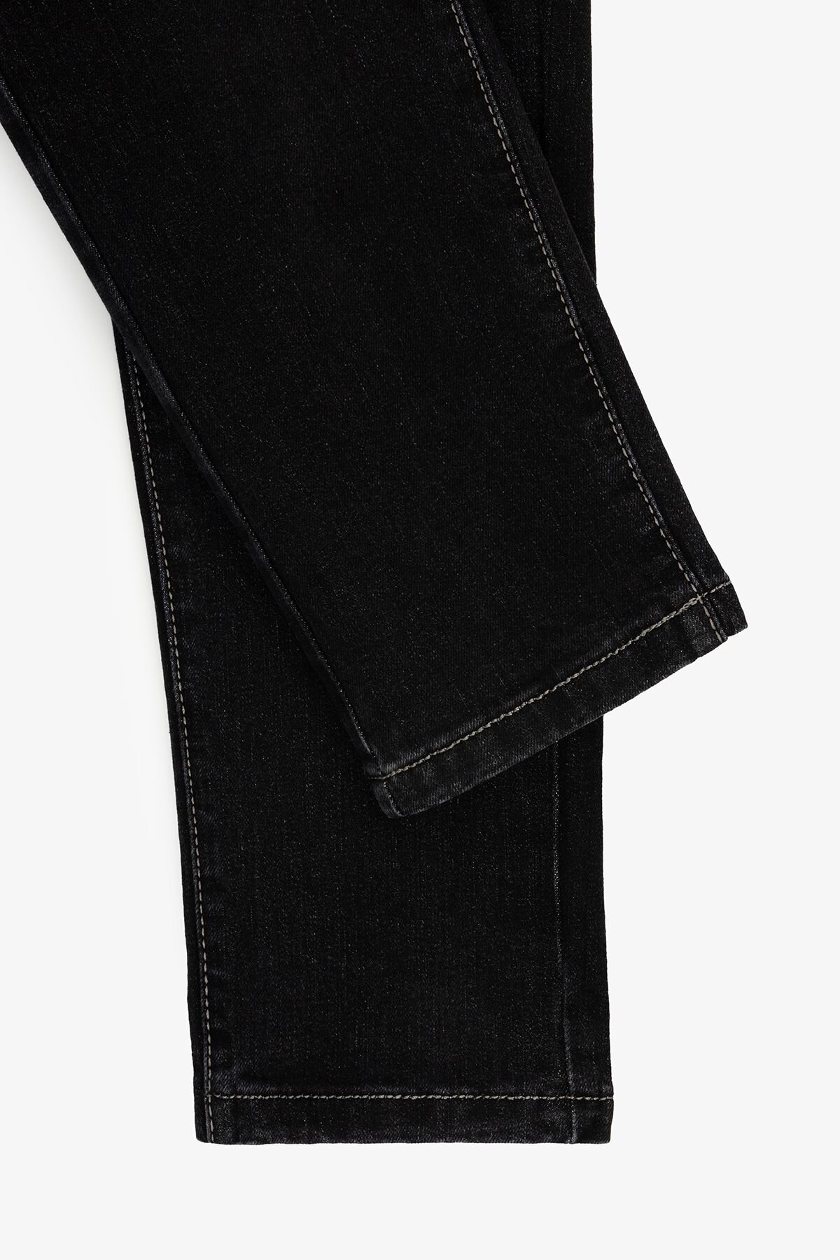 Купити Джинси Regular Fit чоловічі 8122 29 Чорний Артикул: 2000990951953 Фото повноекранне №3