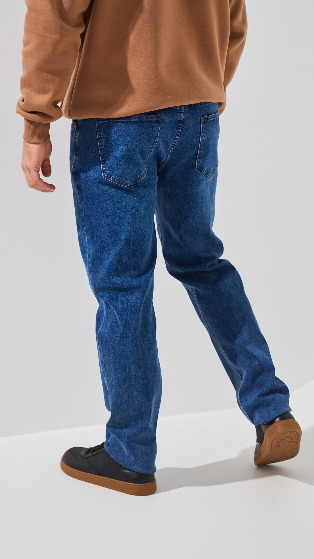 Купити Джинси Regular Fit чоловічі  HB600 29 Синій Артикул: 2000999193781 Фото повноекранне №4