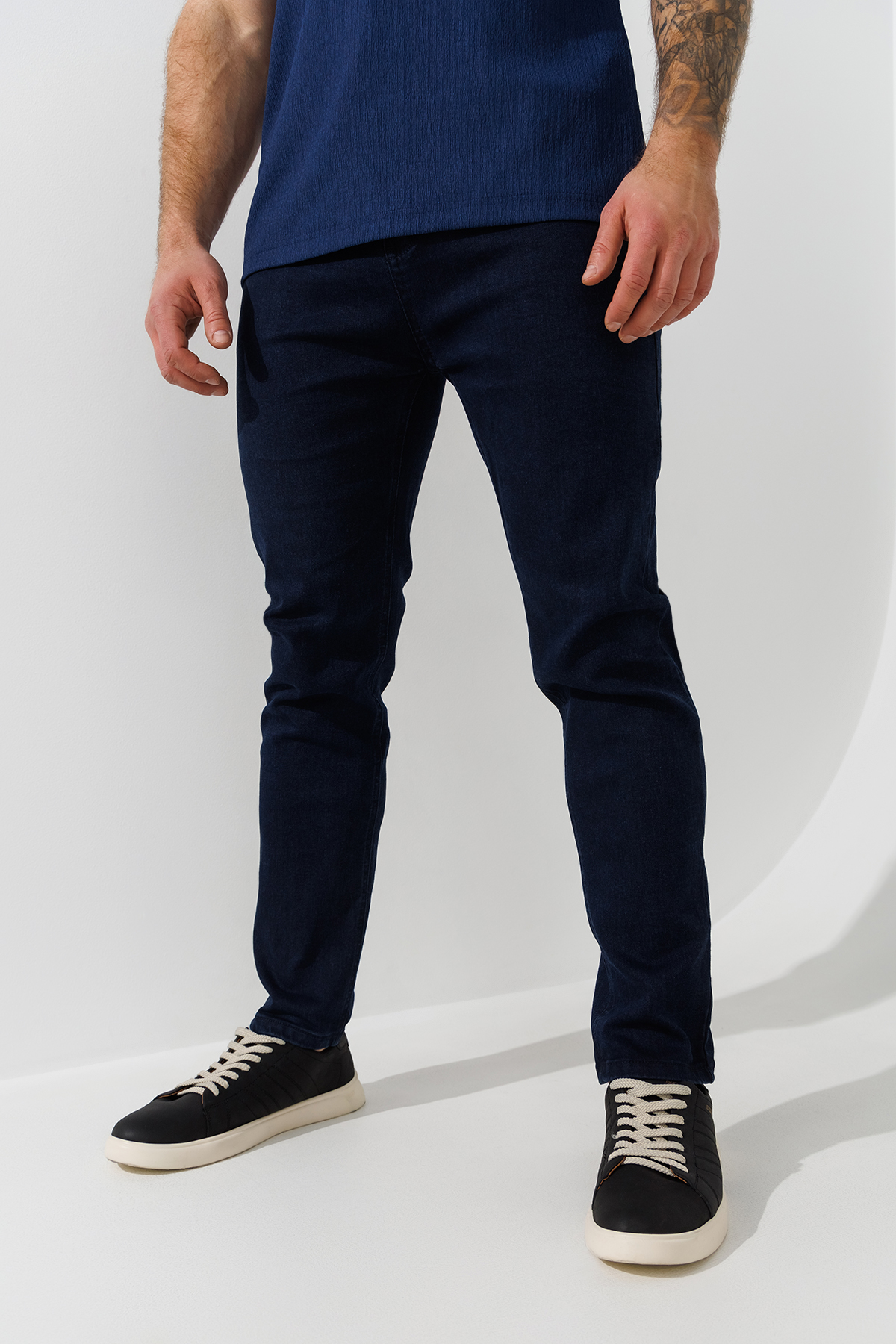 Джинси Slim Fit чоловічі  829 32 Темно-синій  Фото №1