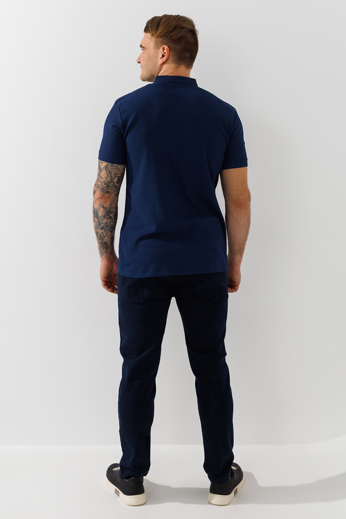 Джинси Slim Fit чоловічі  829 32 Темно-синій  Фото №2