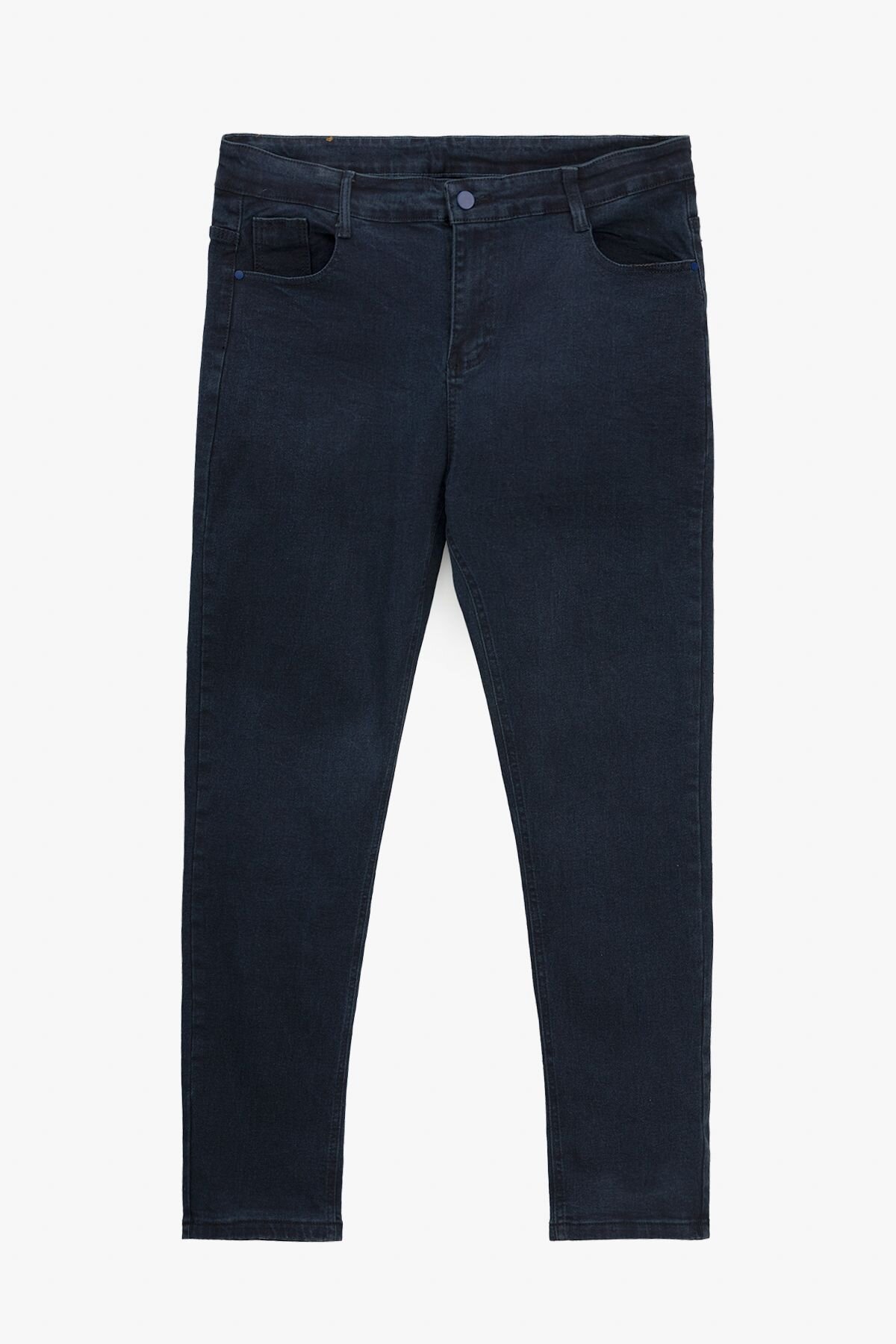 Джинси Slim Fit чоловічі  889 29 Темно-синій  Фото №6